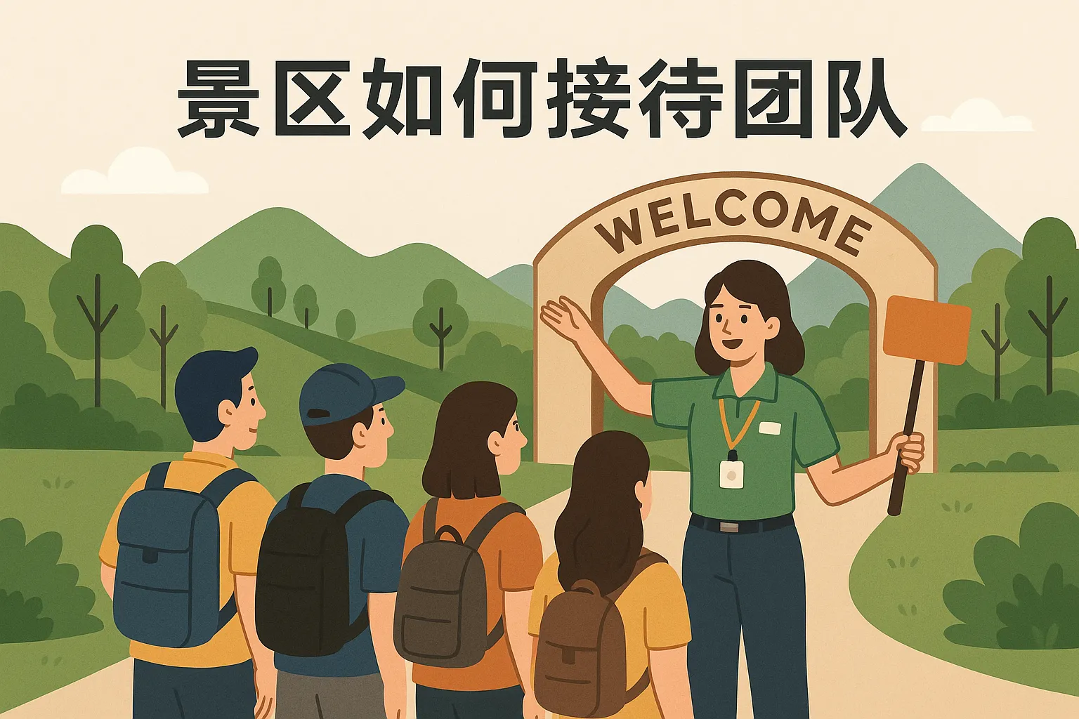 景区如何接待团队