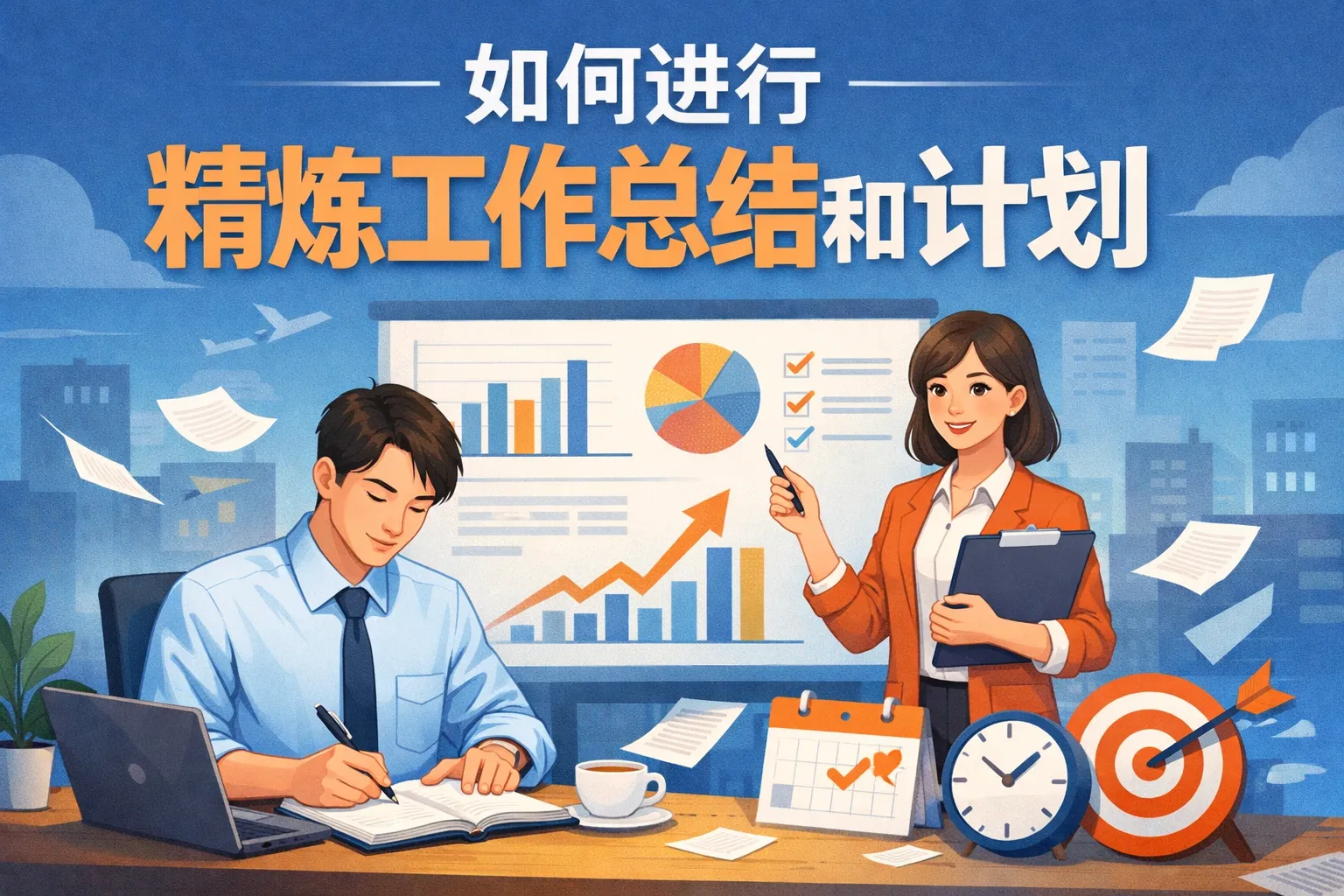 如何进行精炼工作总结和计划