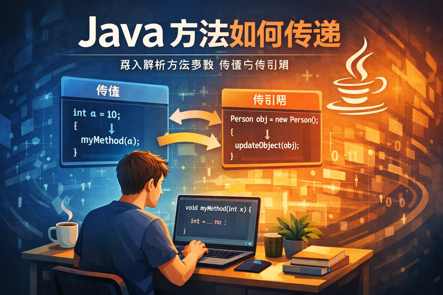 java 方法如何传递