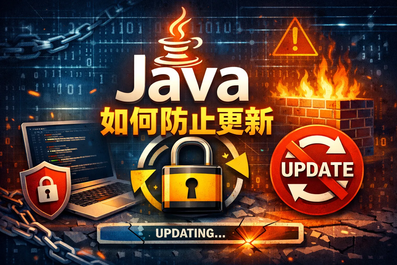 java如何防止更新