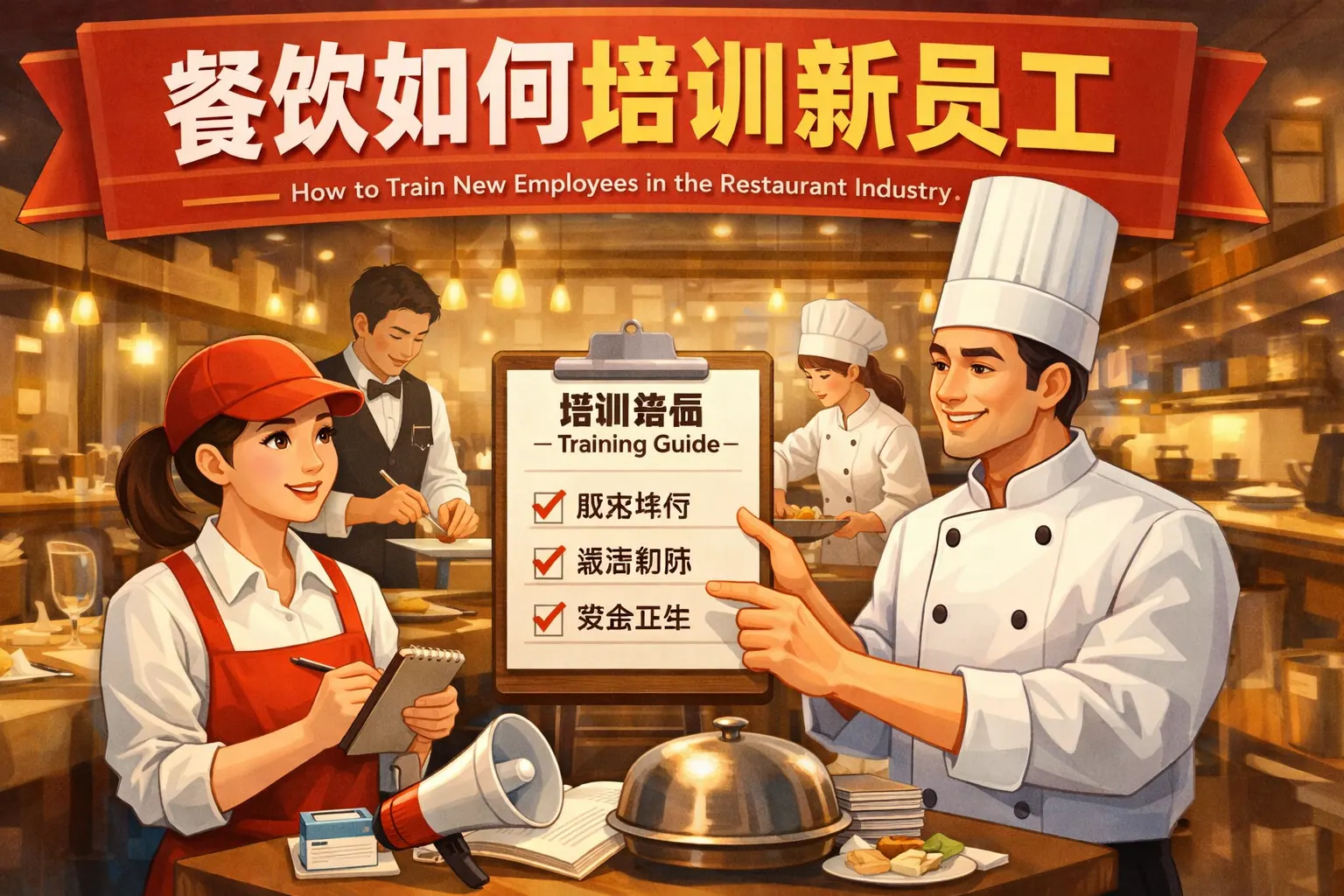 餐饮如何培训新员工