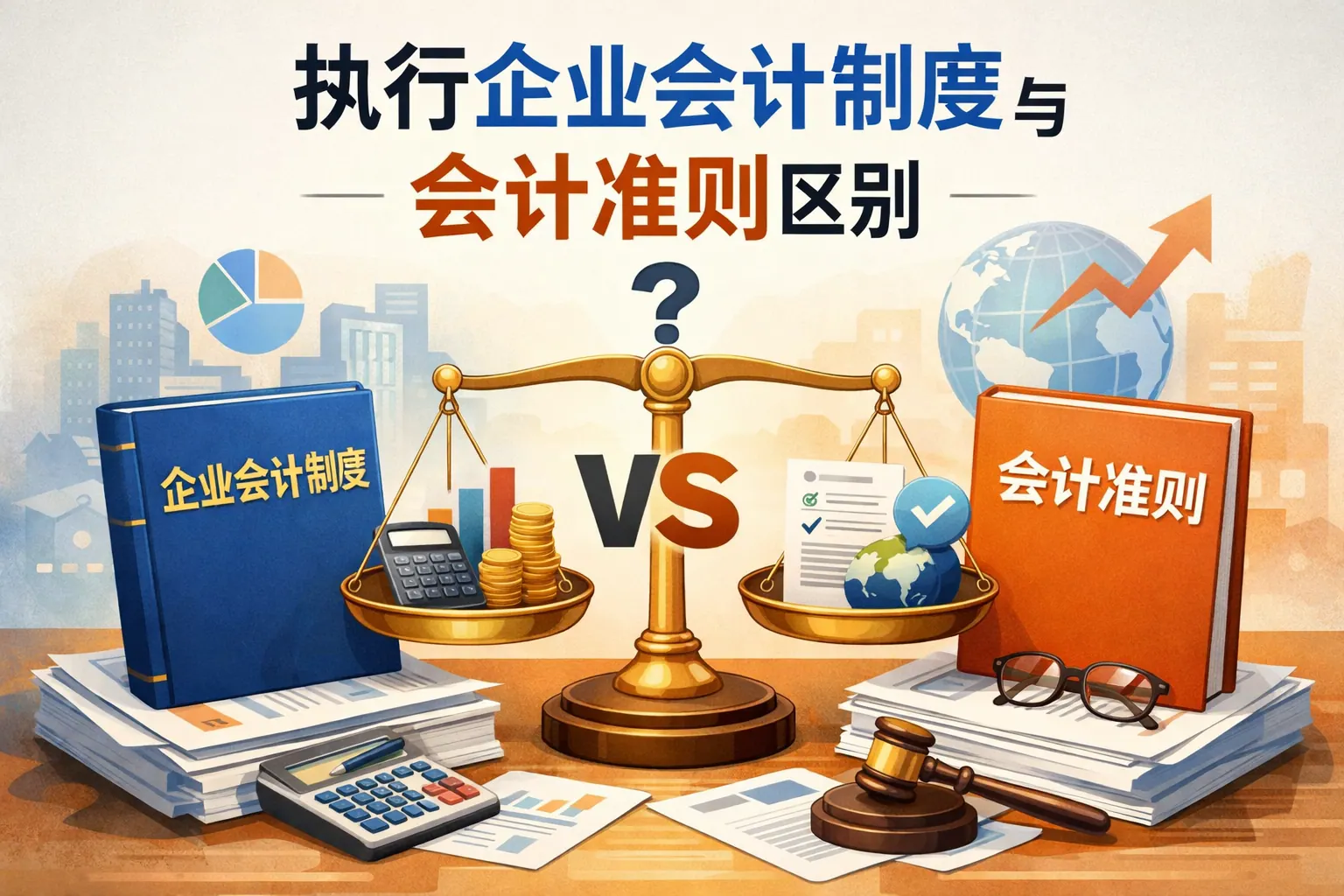 执行企业会计制度与会计准则区别