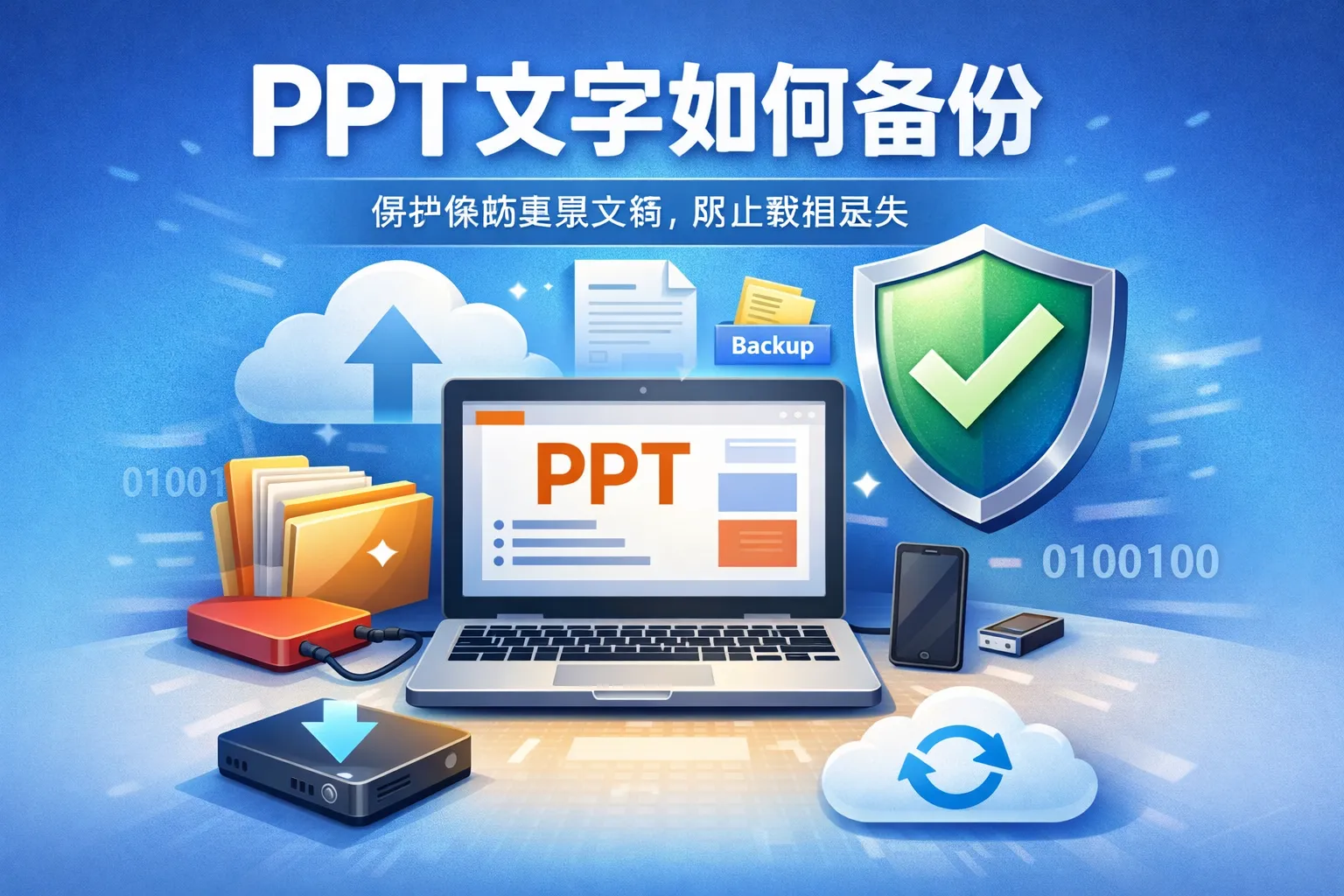 ppt文字如何备份