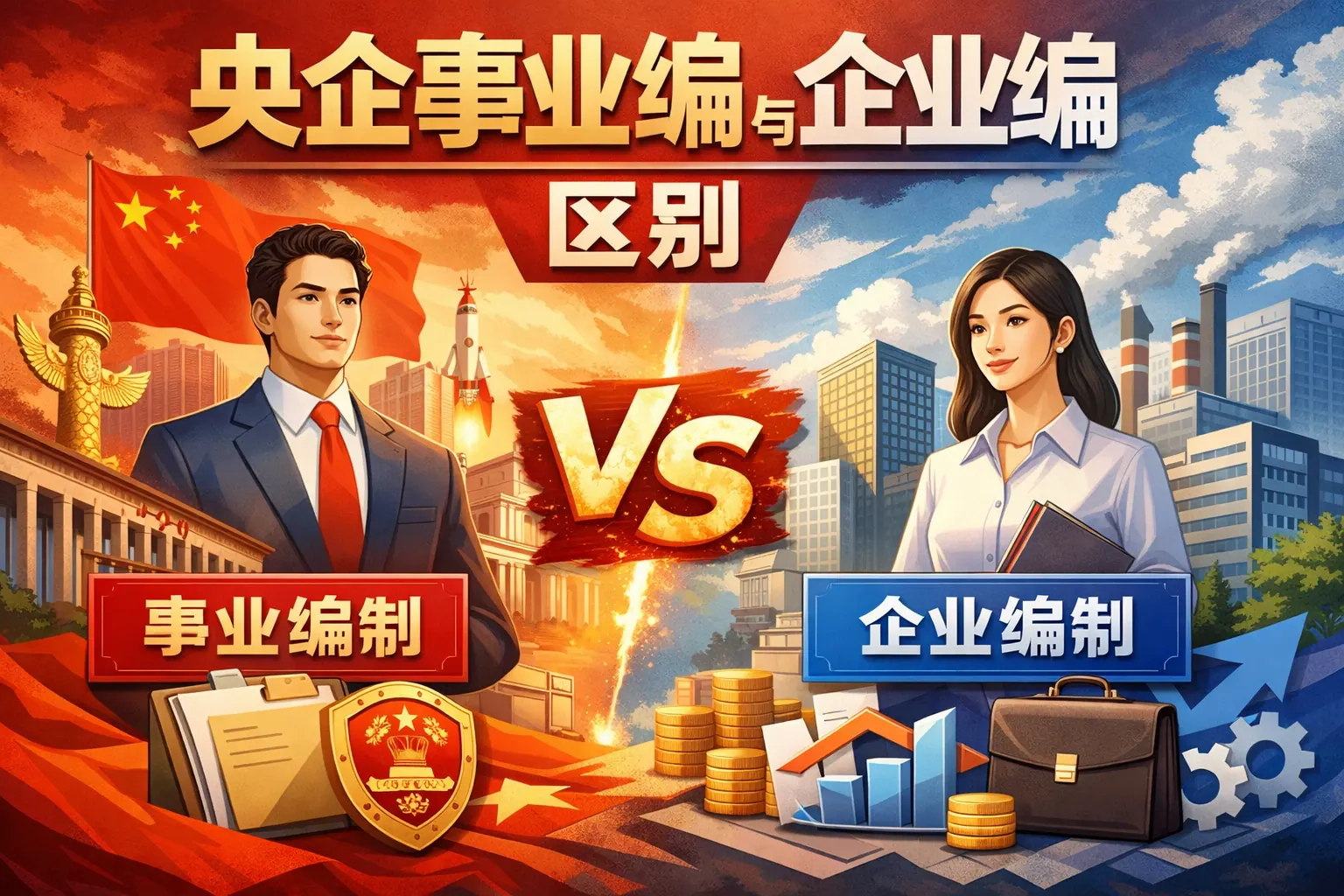 央企事业编与企业编区别