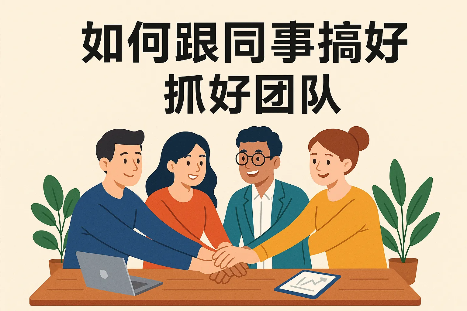 如何跟同事搞好团队