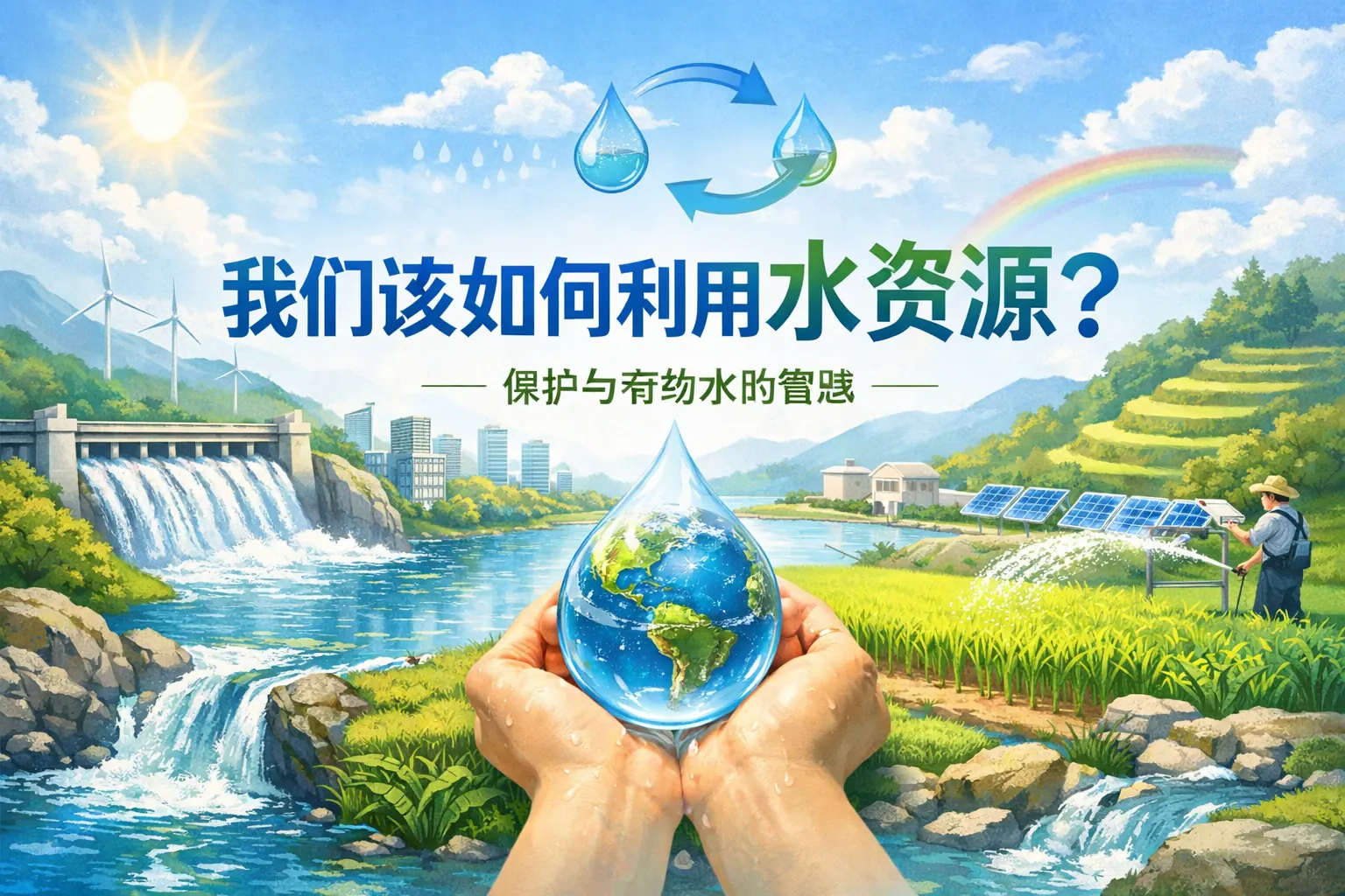 我们该如何利用水资源ppt