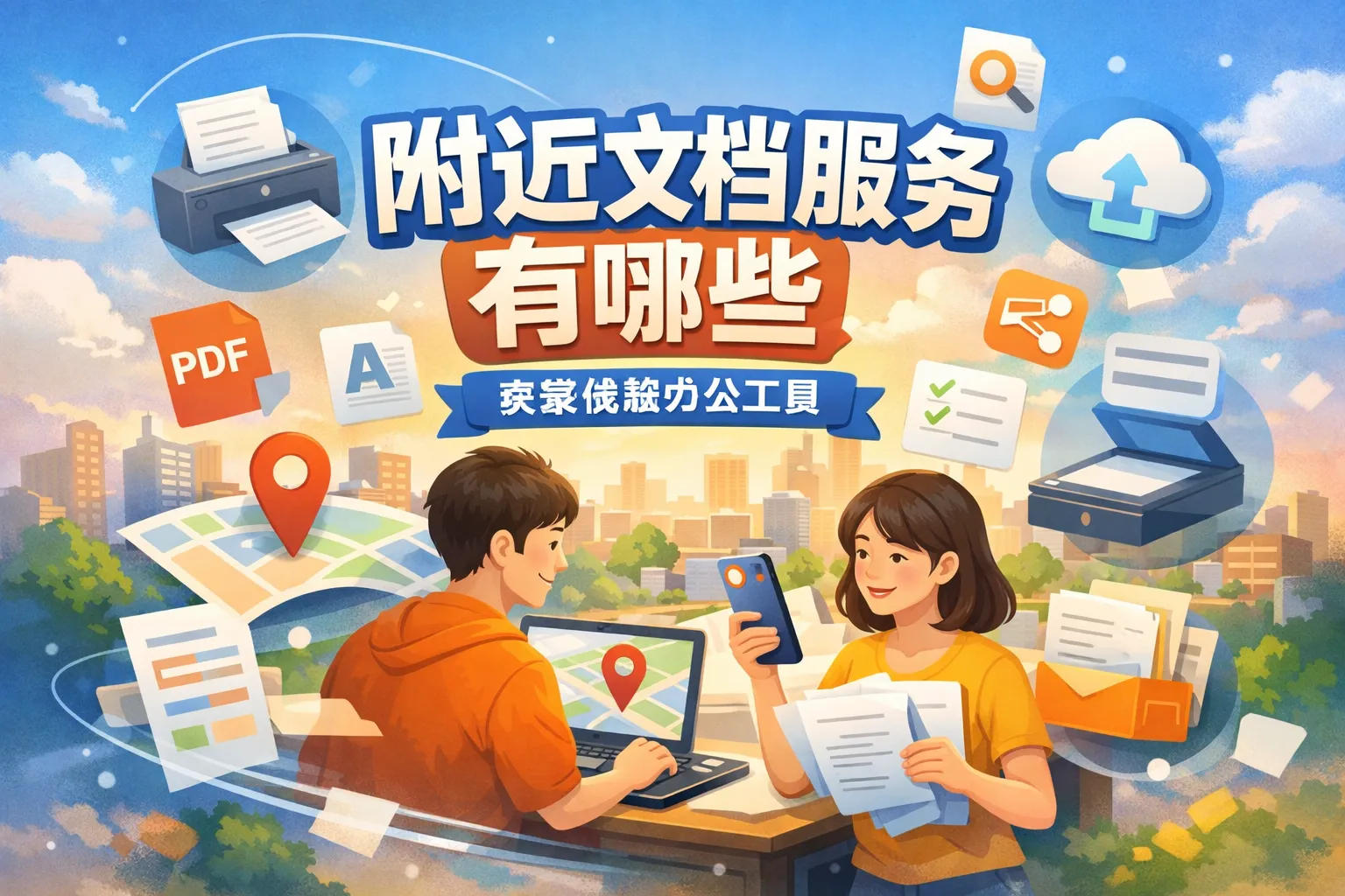 附近文档服务有哪些