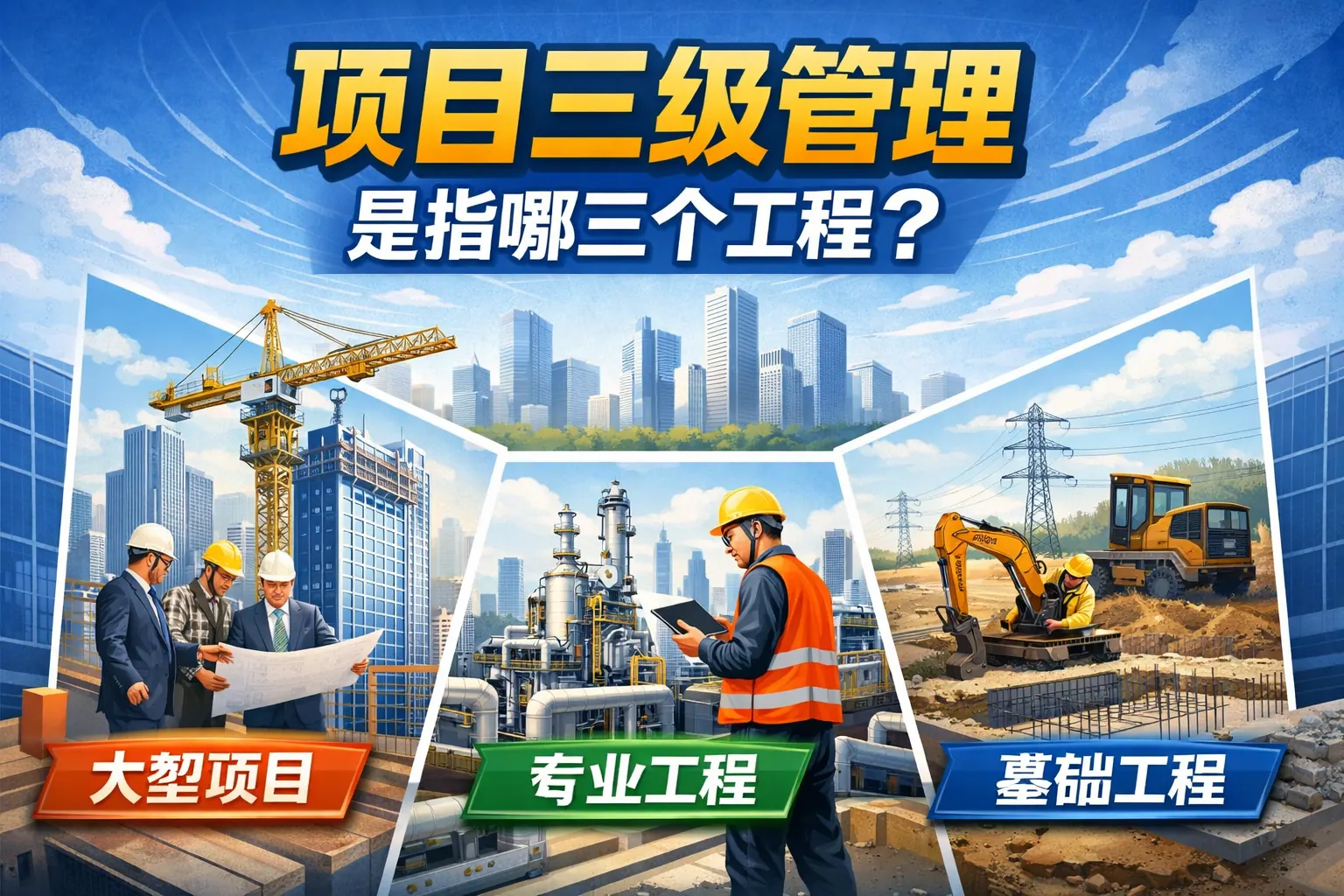 项目三级管理是指哪三个工程