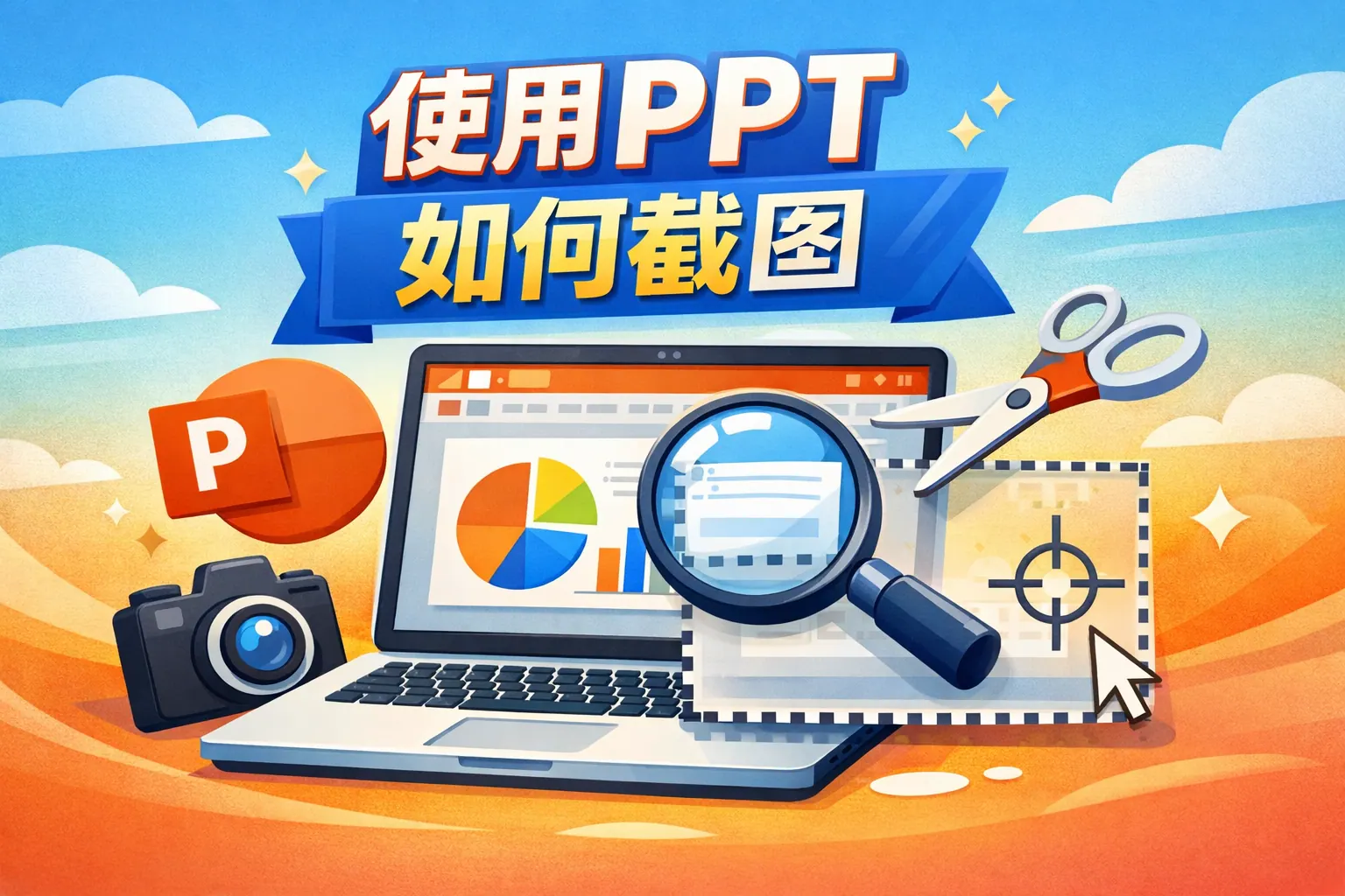 使用ppt如何截图