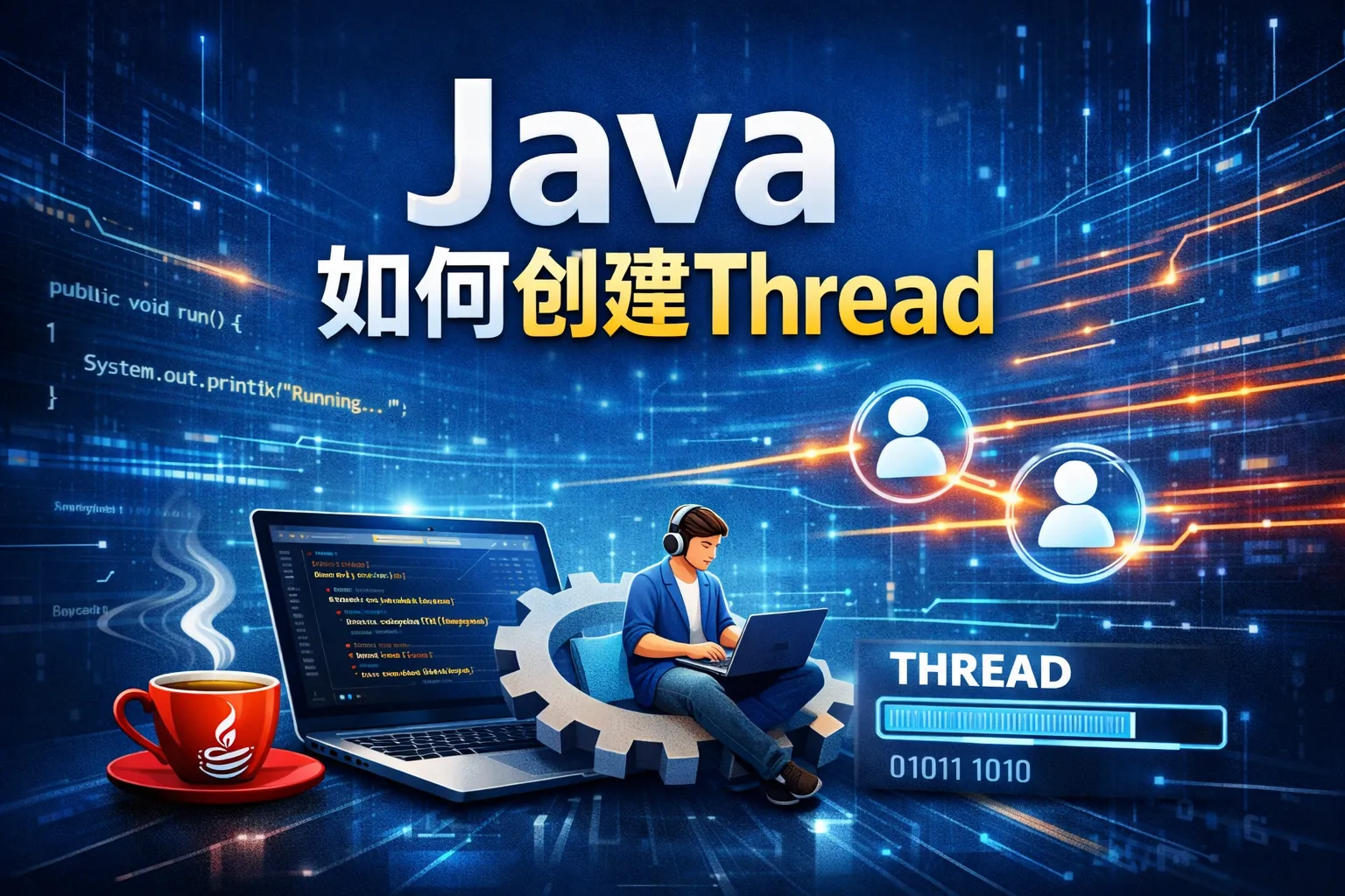 java如何创建thread
