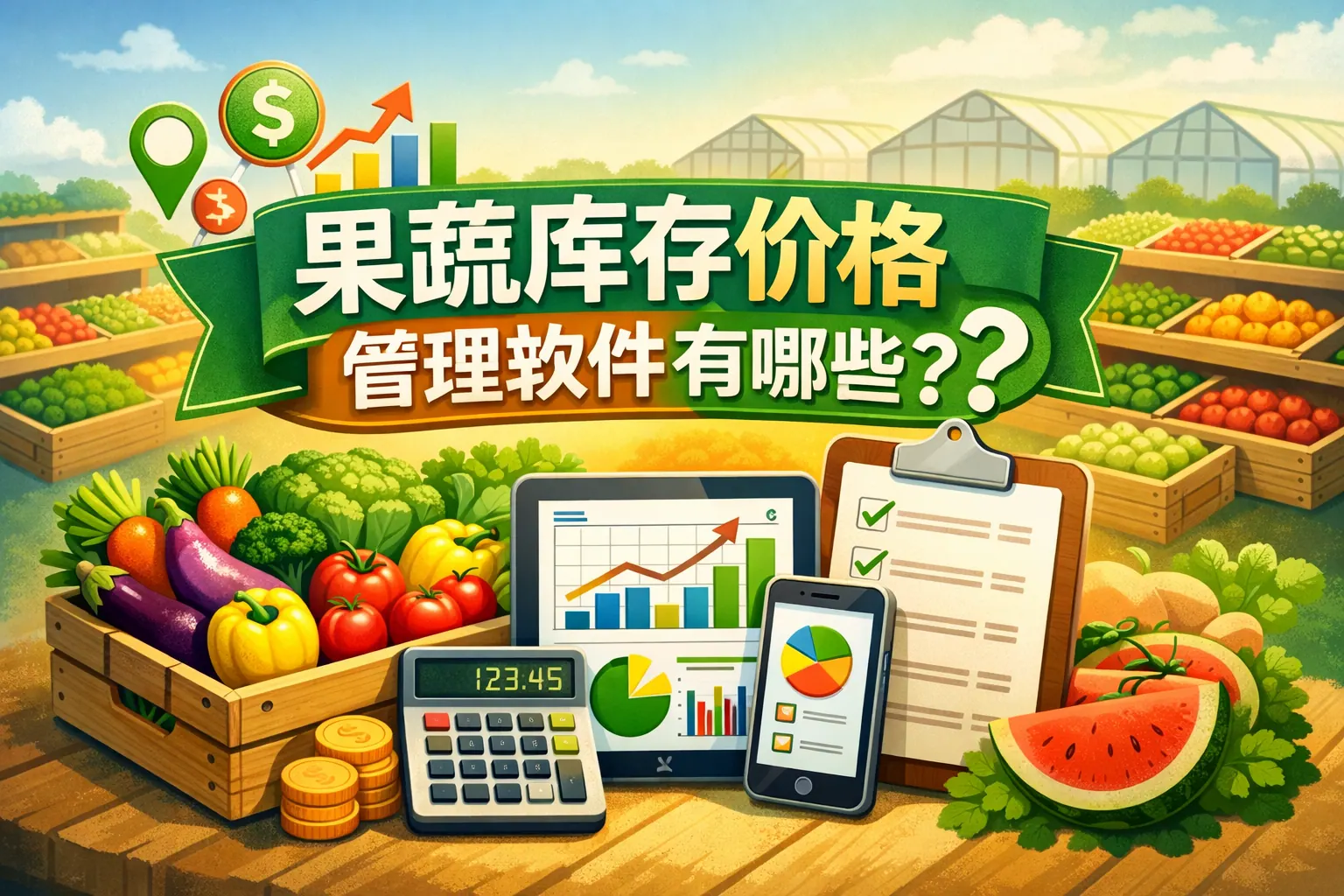 果蔬库存价格管理软件有哪些