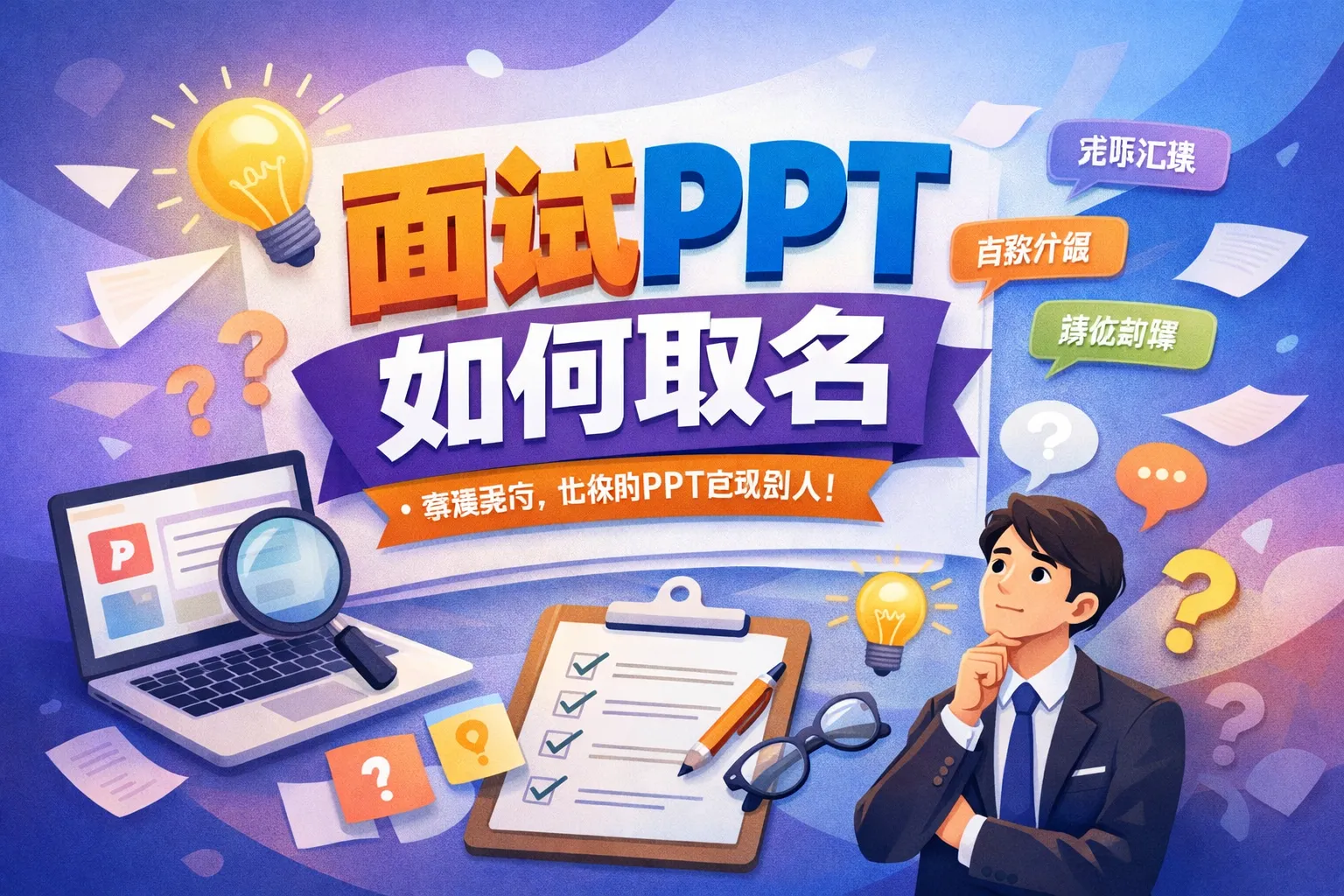 面试ppt如何取名