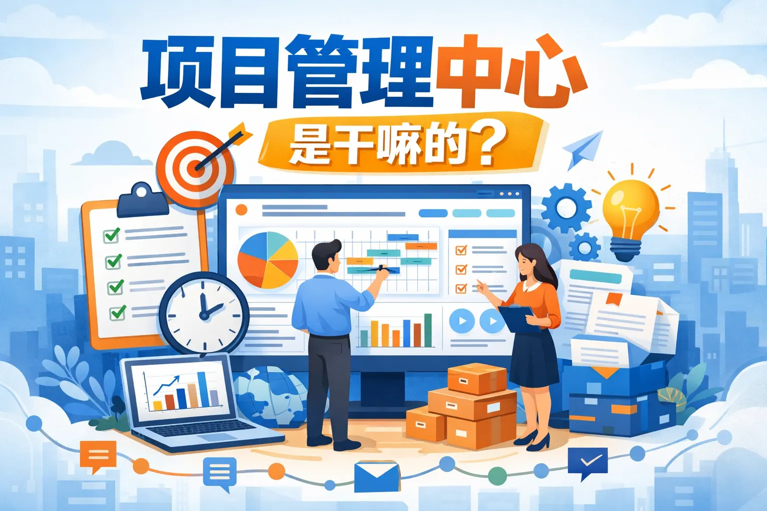 项目管理中心是干嘛的