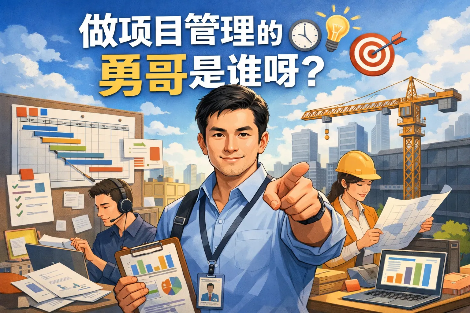做项目管理的勇哥是谁呀