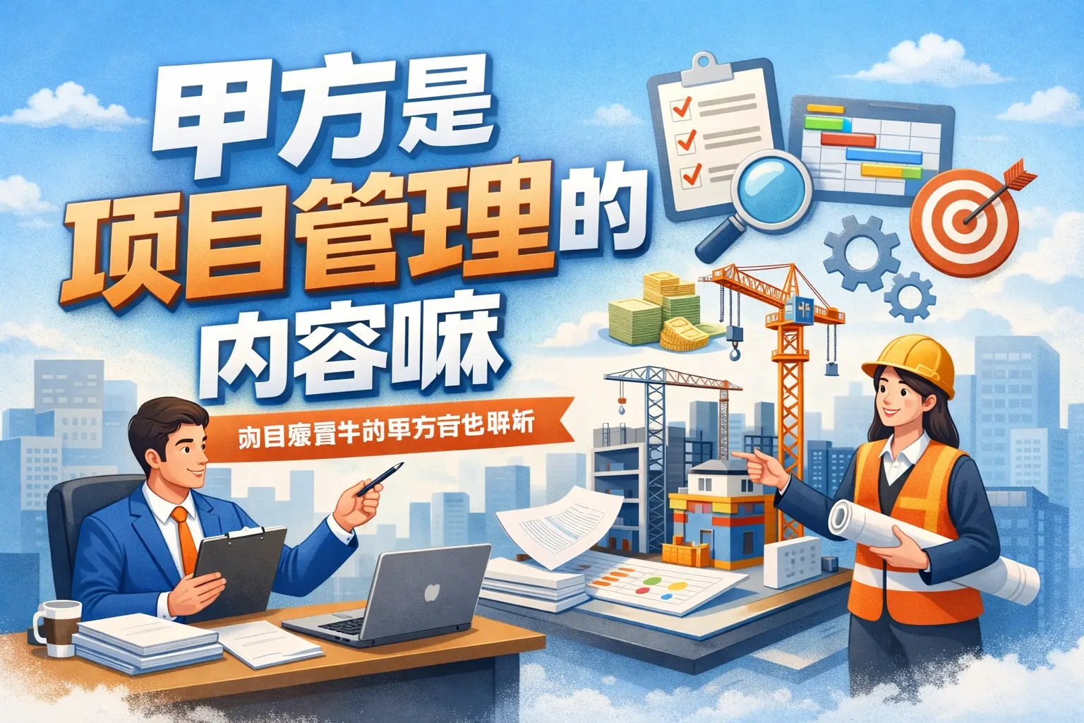 甲方是项目管理的内容嘛