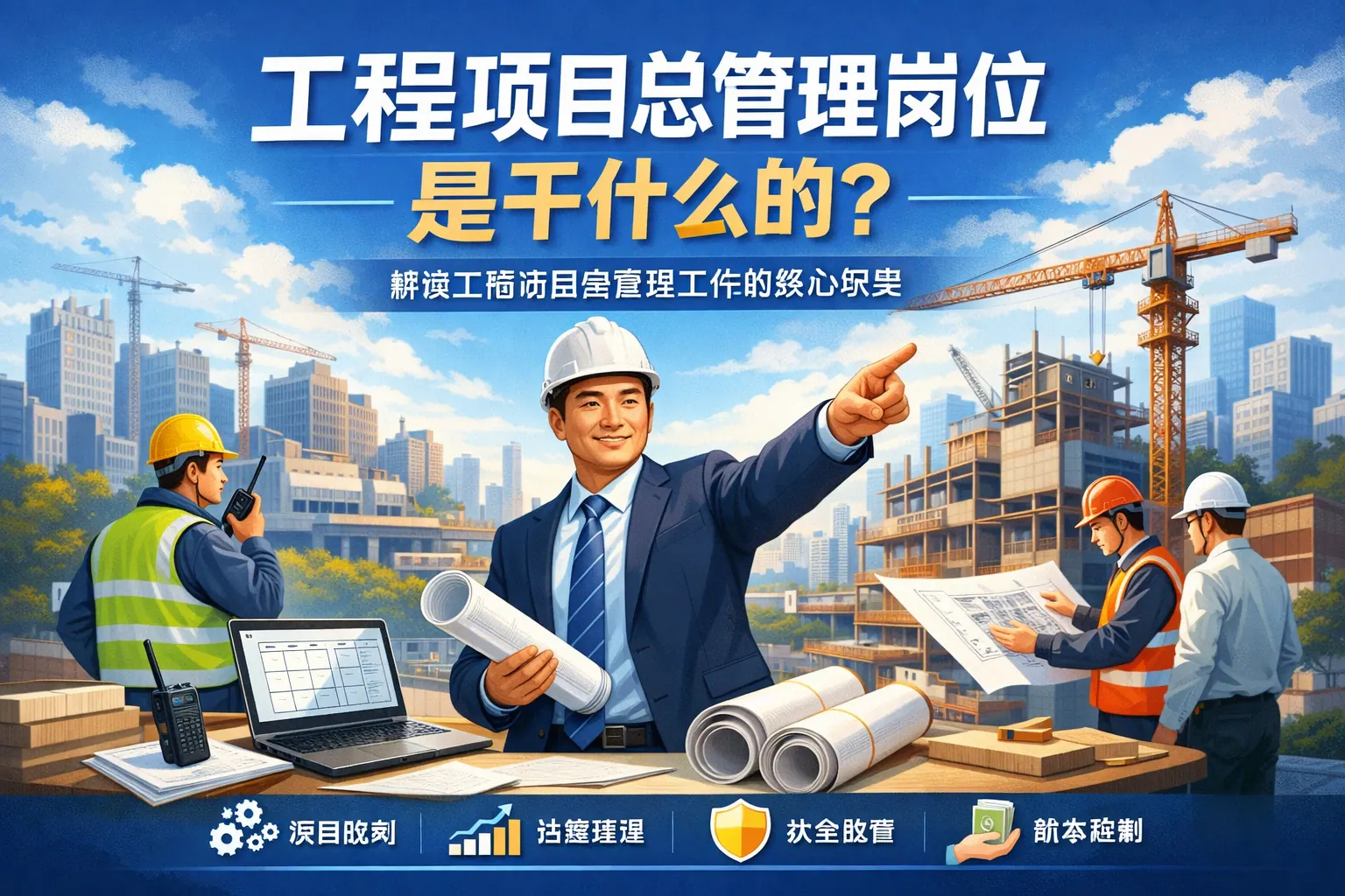 工程项目总管理岗位是干什么的