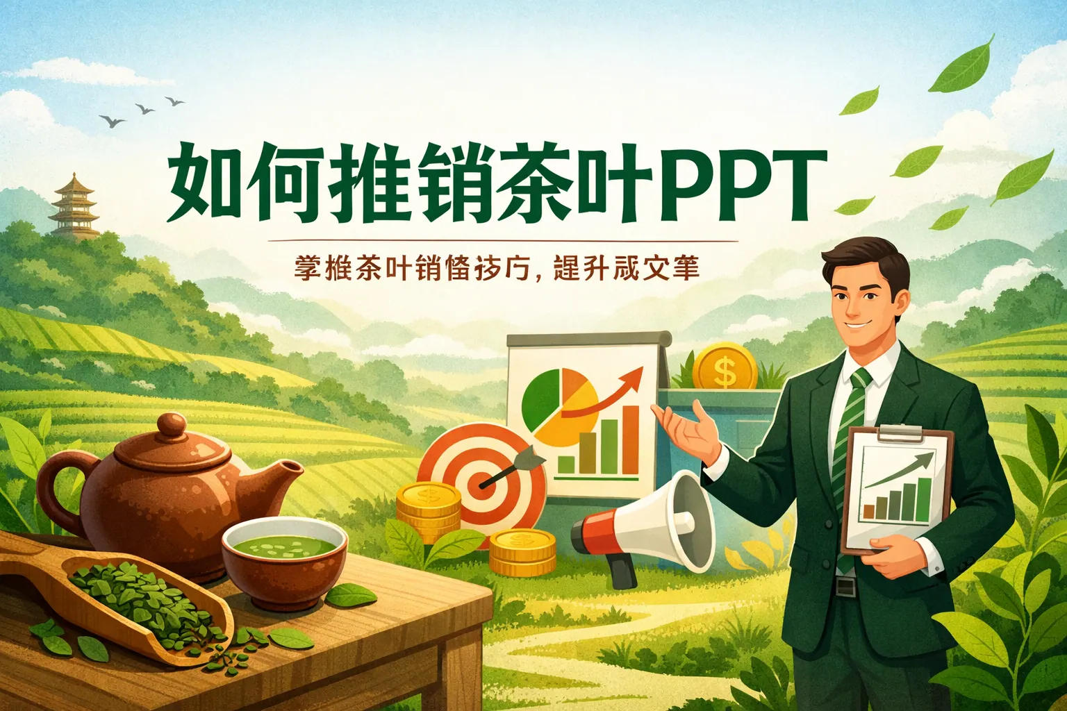 如何推销茶叶ppt