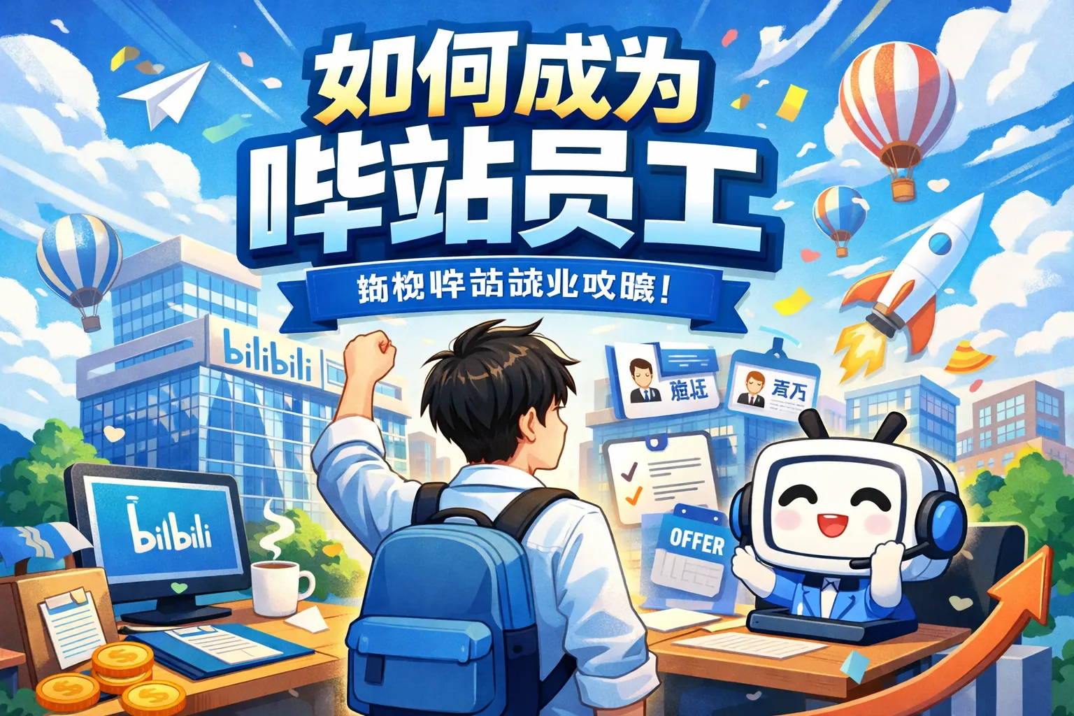 如何成为哔站员工