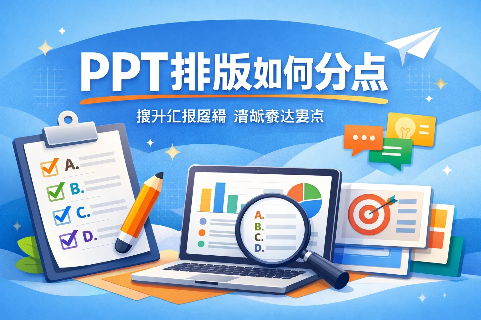 ppt排版如何分点
