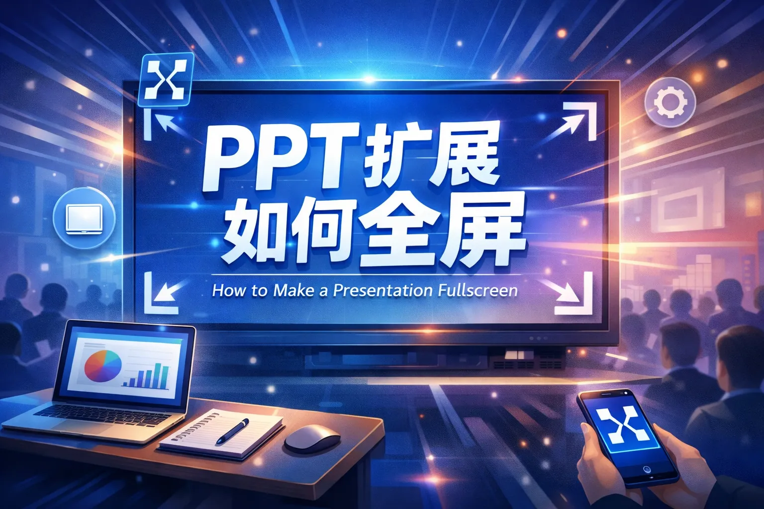 ppt扩展如何全屏