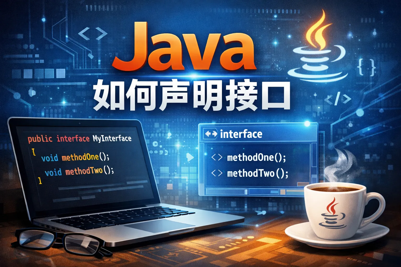 java如何声明接口