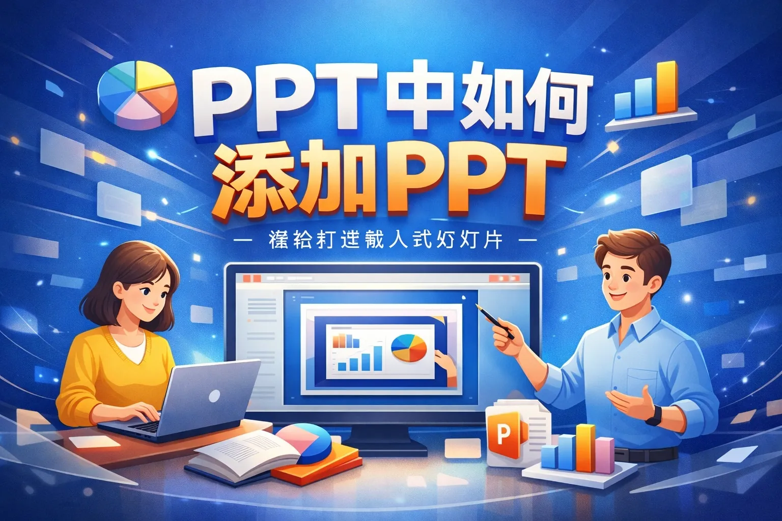 ppt中如何添加ppt
