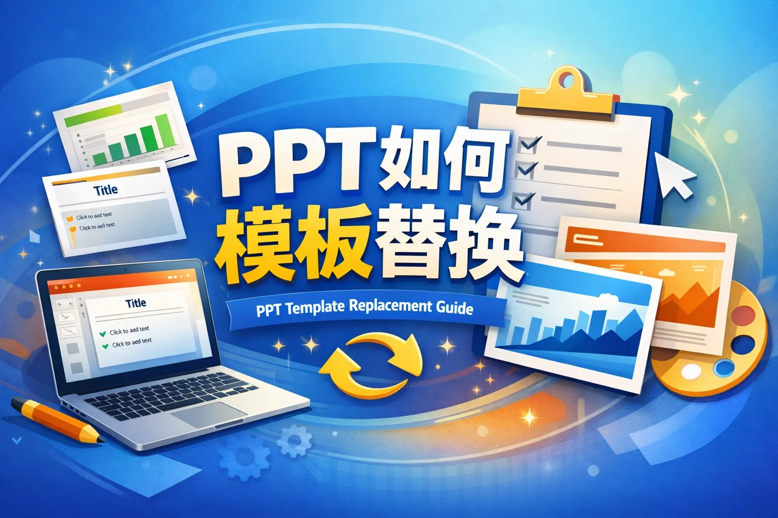 ppt如何模板替换