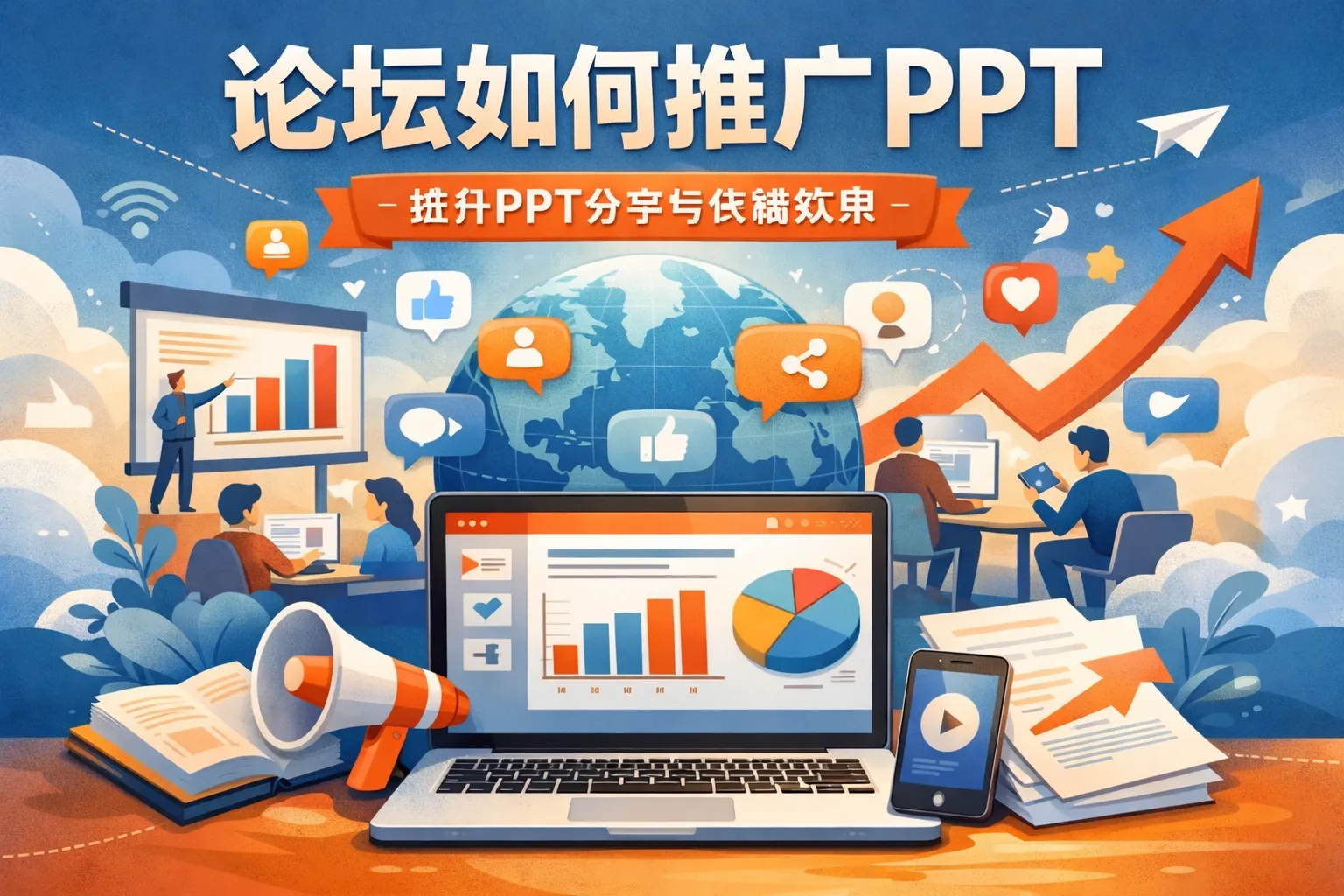 论坛如何推广ppt