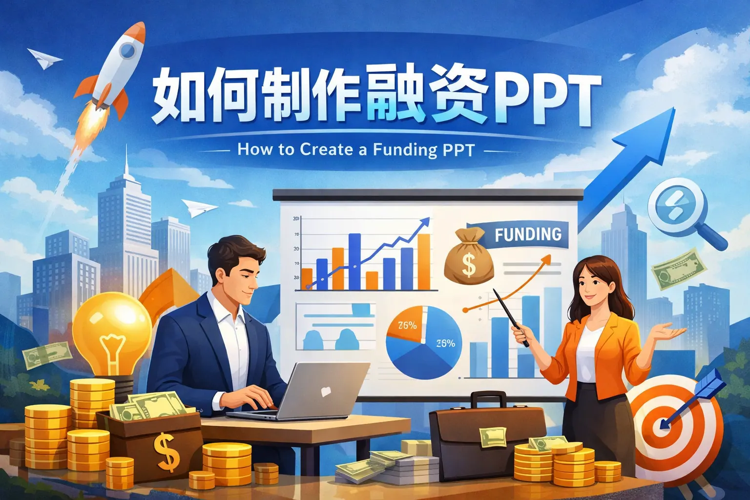 如何制作融资ppt