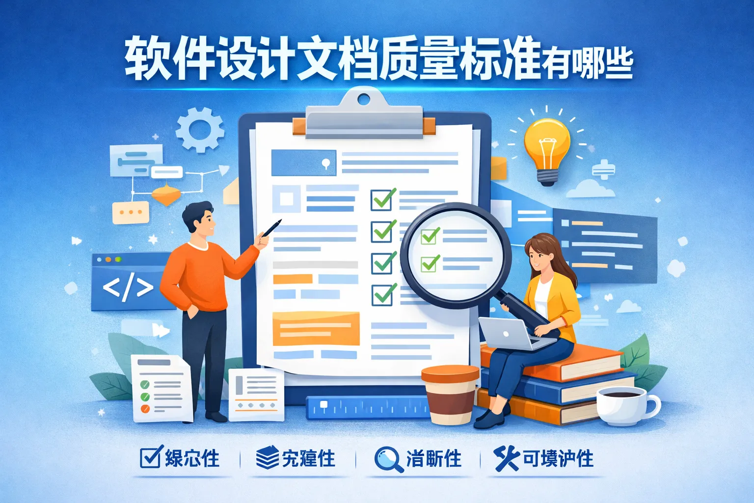 软件设计文档质量标准有哪些