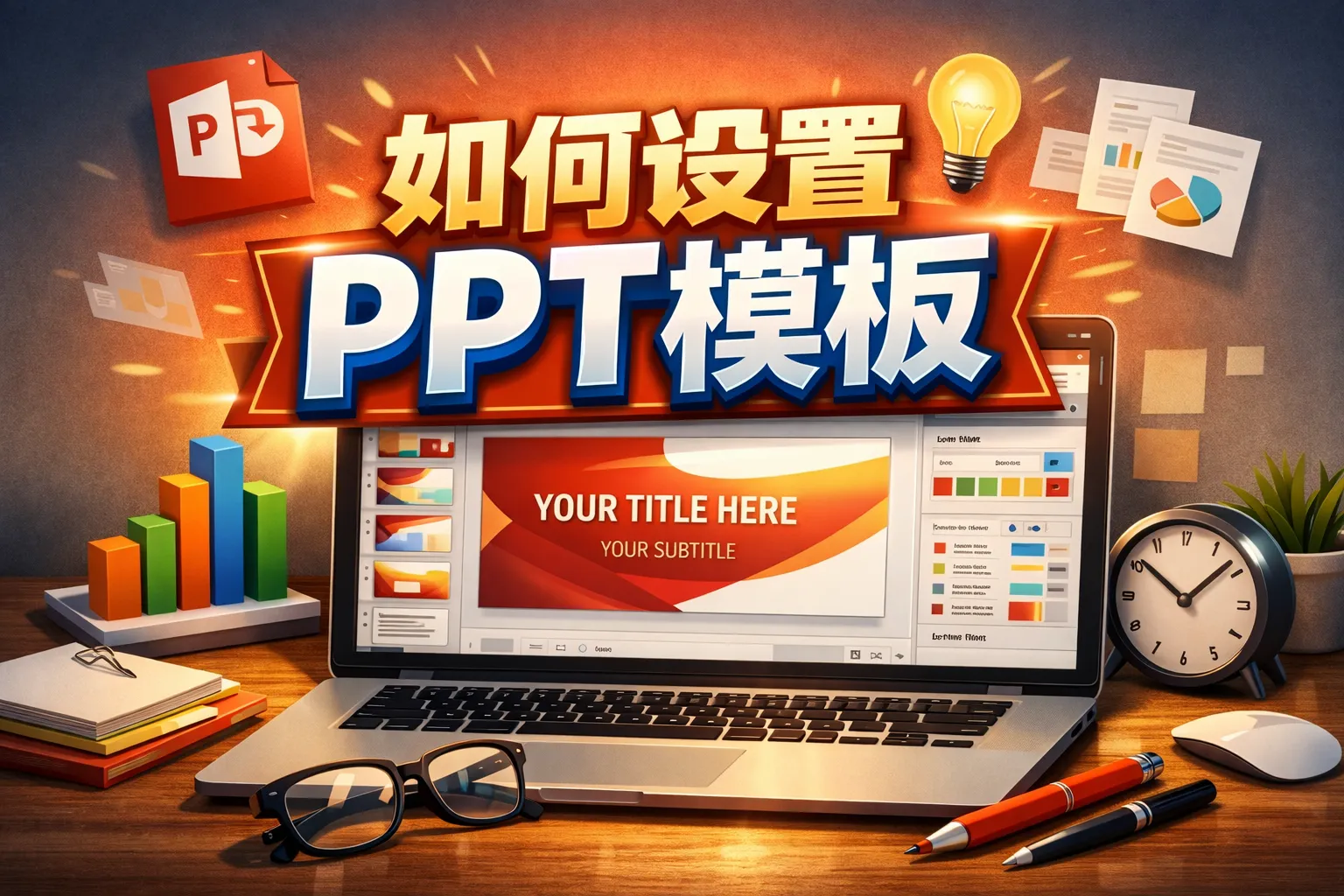 如何设置ppt 模板