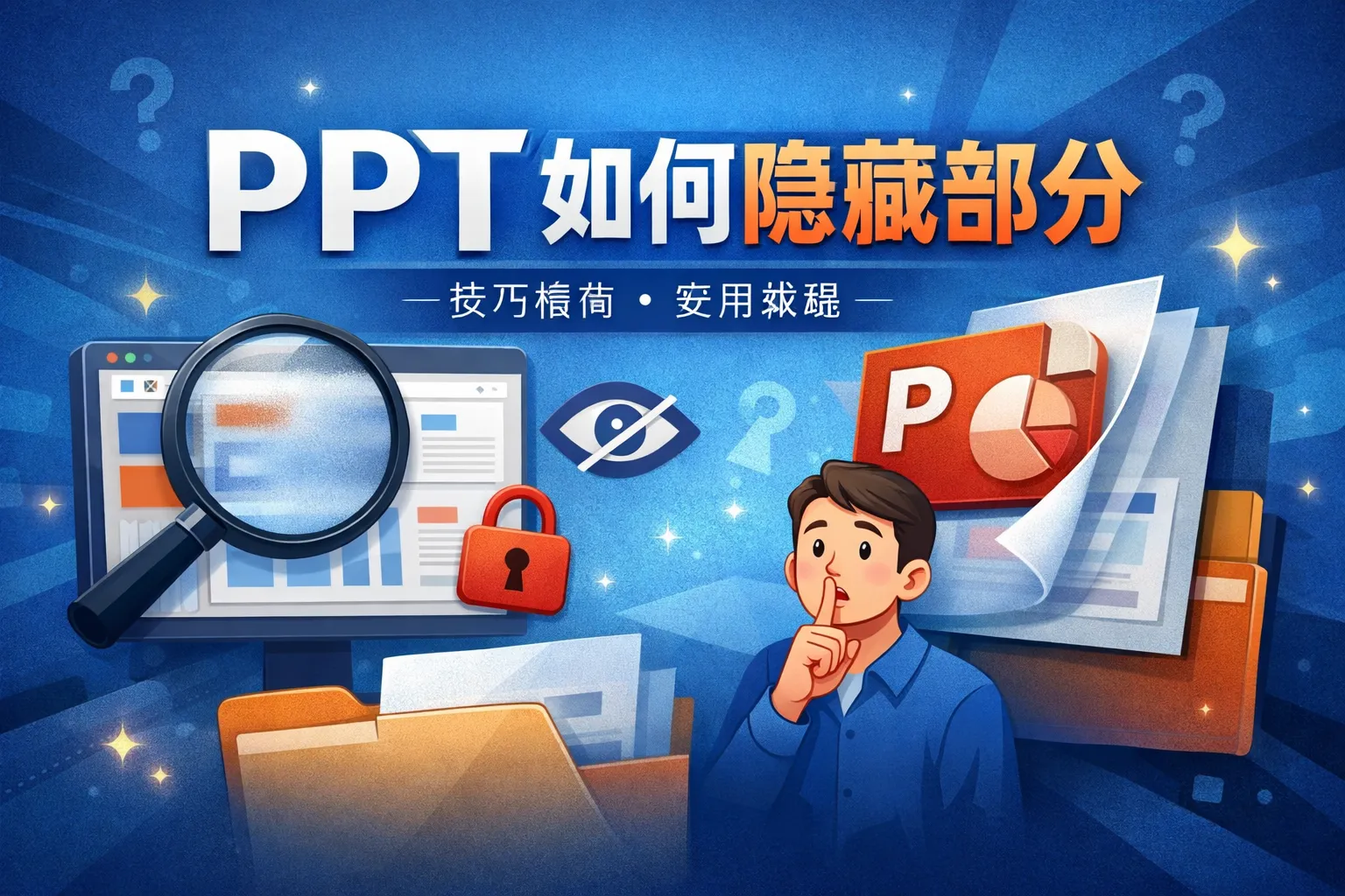 ppt如何隐藏部分
