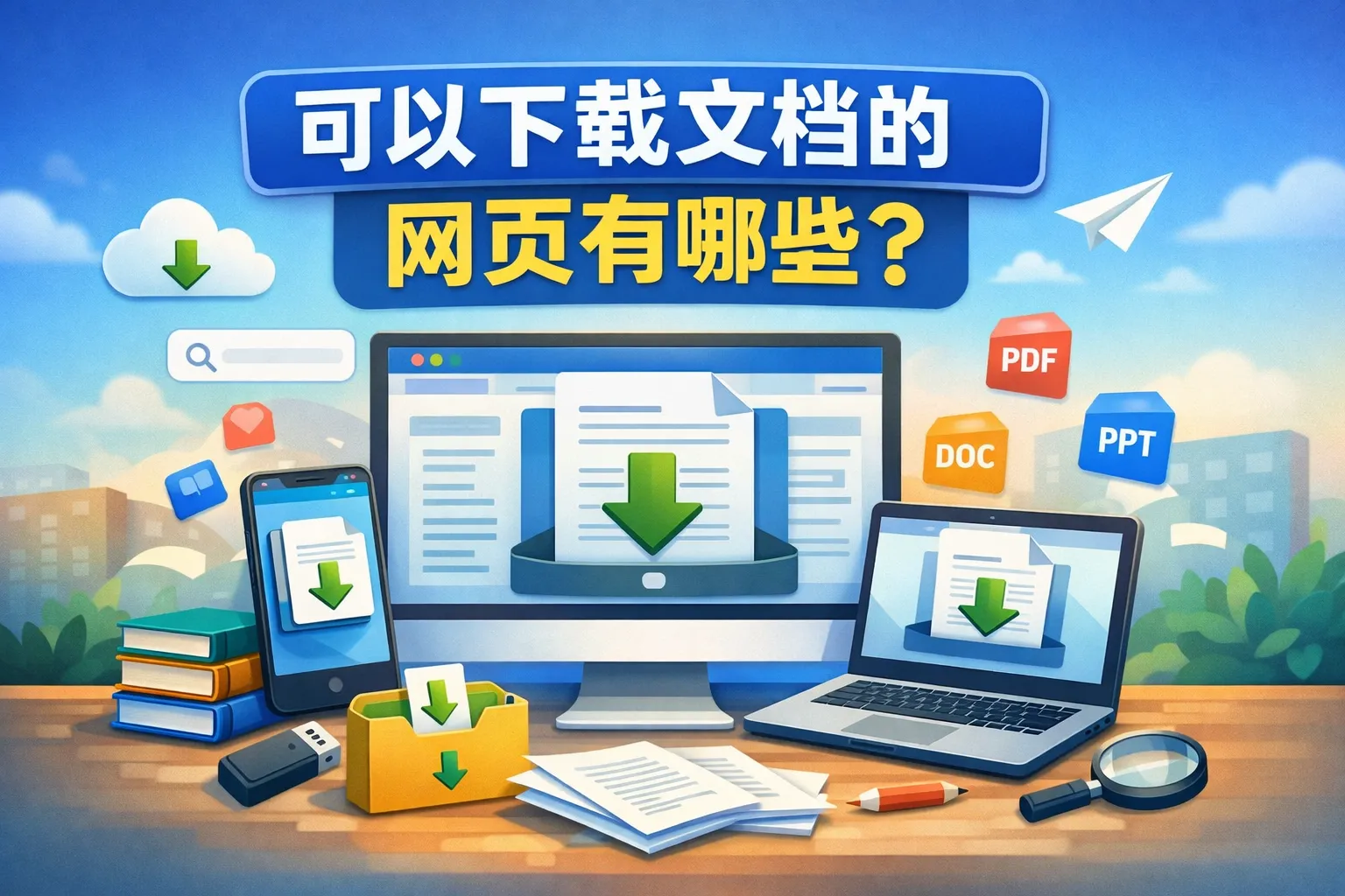 可以下载文档的网页有哪些