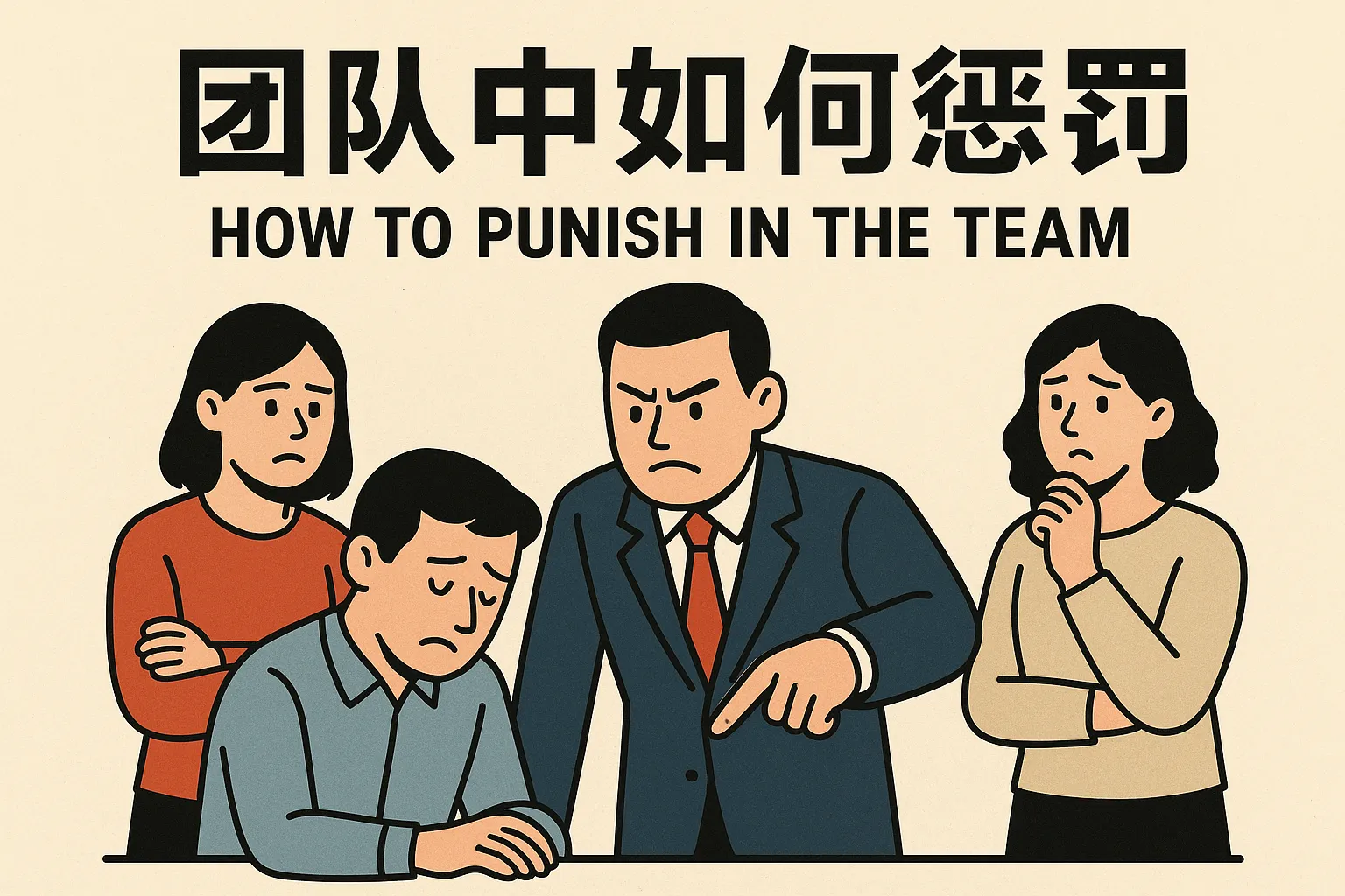 团队中如何惩罚