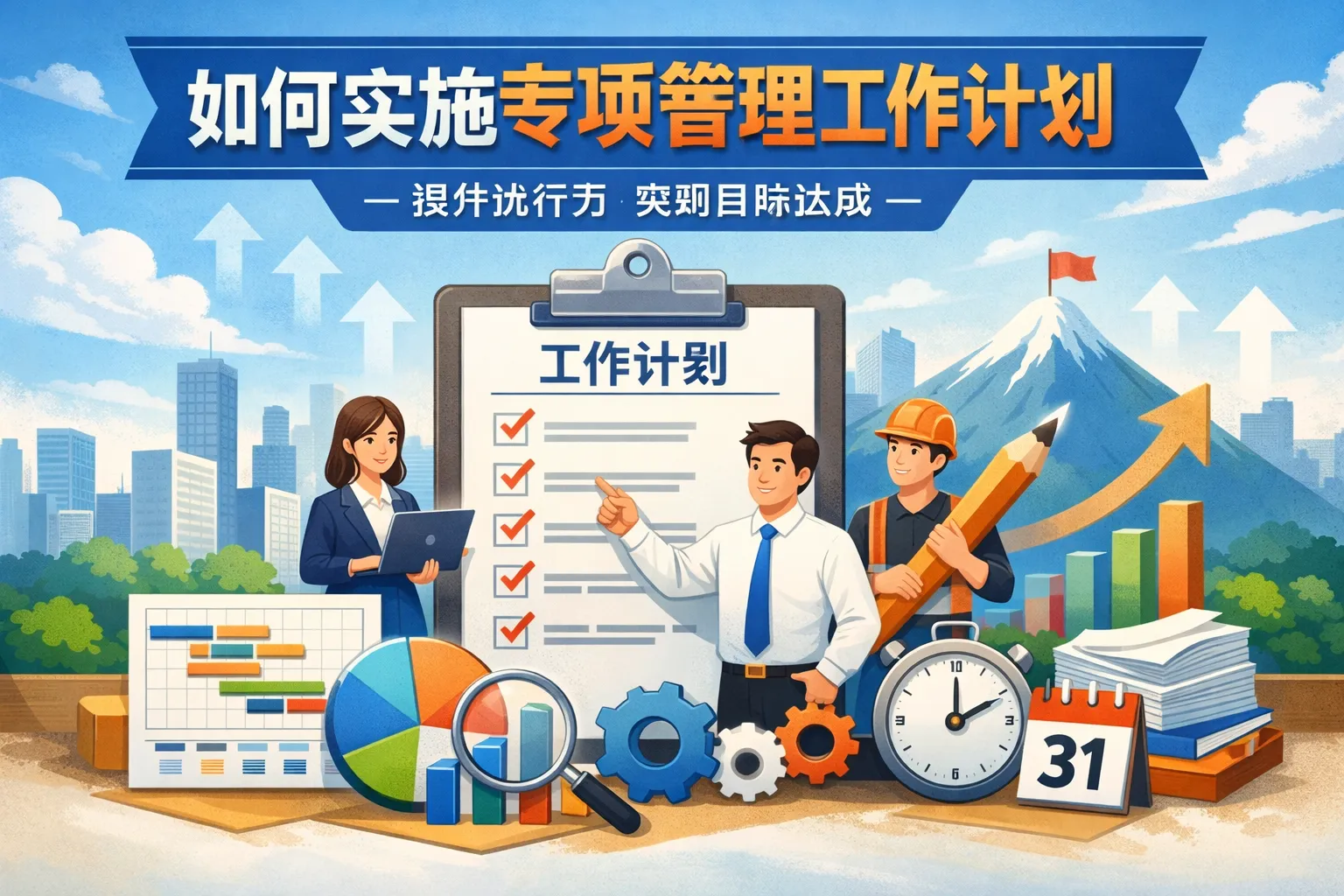 如何实施专项管理工作计划