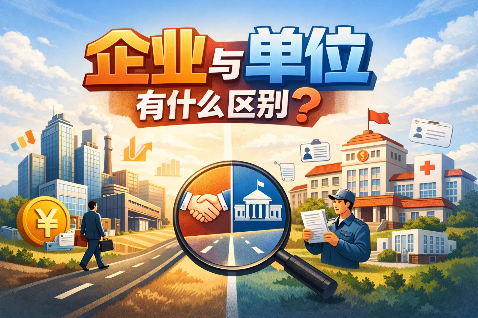 企业单位指什么区别