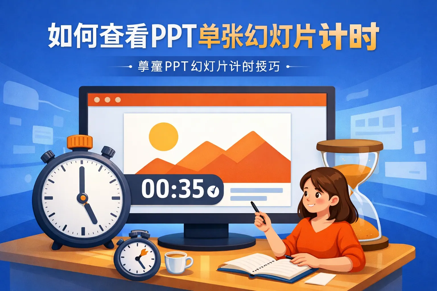 如何查看ppt单张幻灯片计时