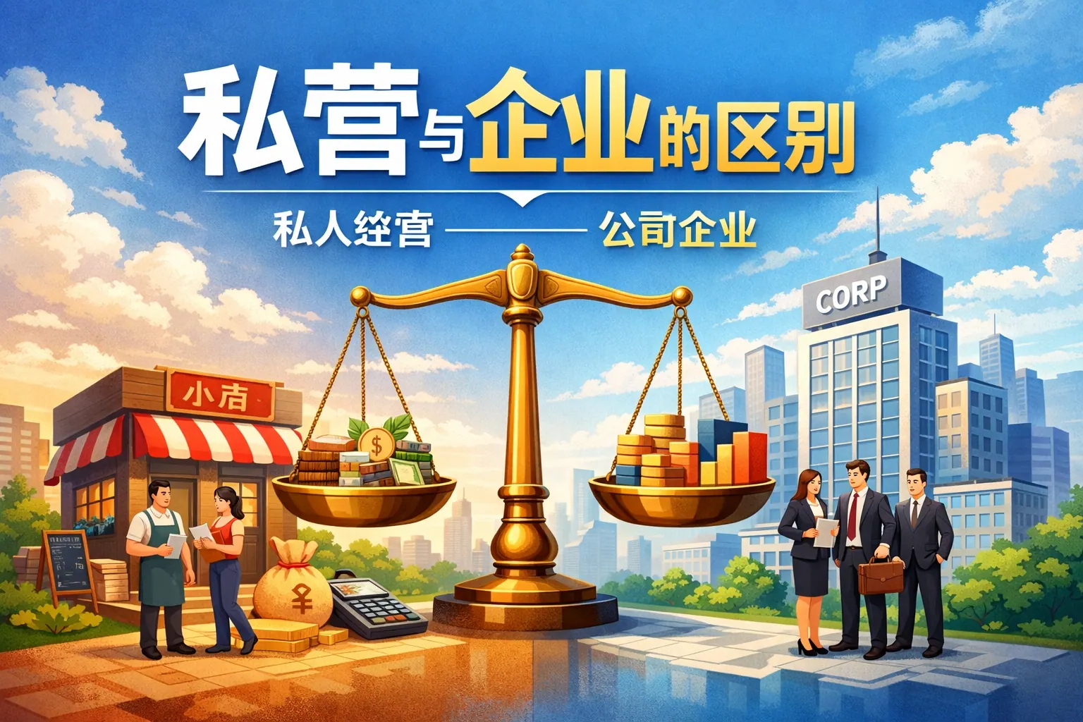 私营与企业的区别