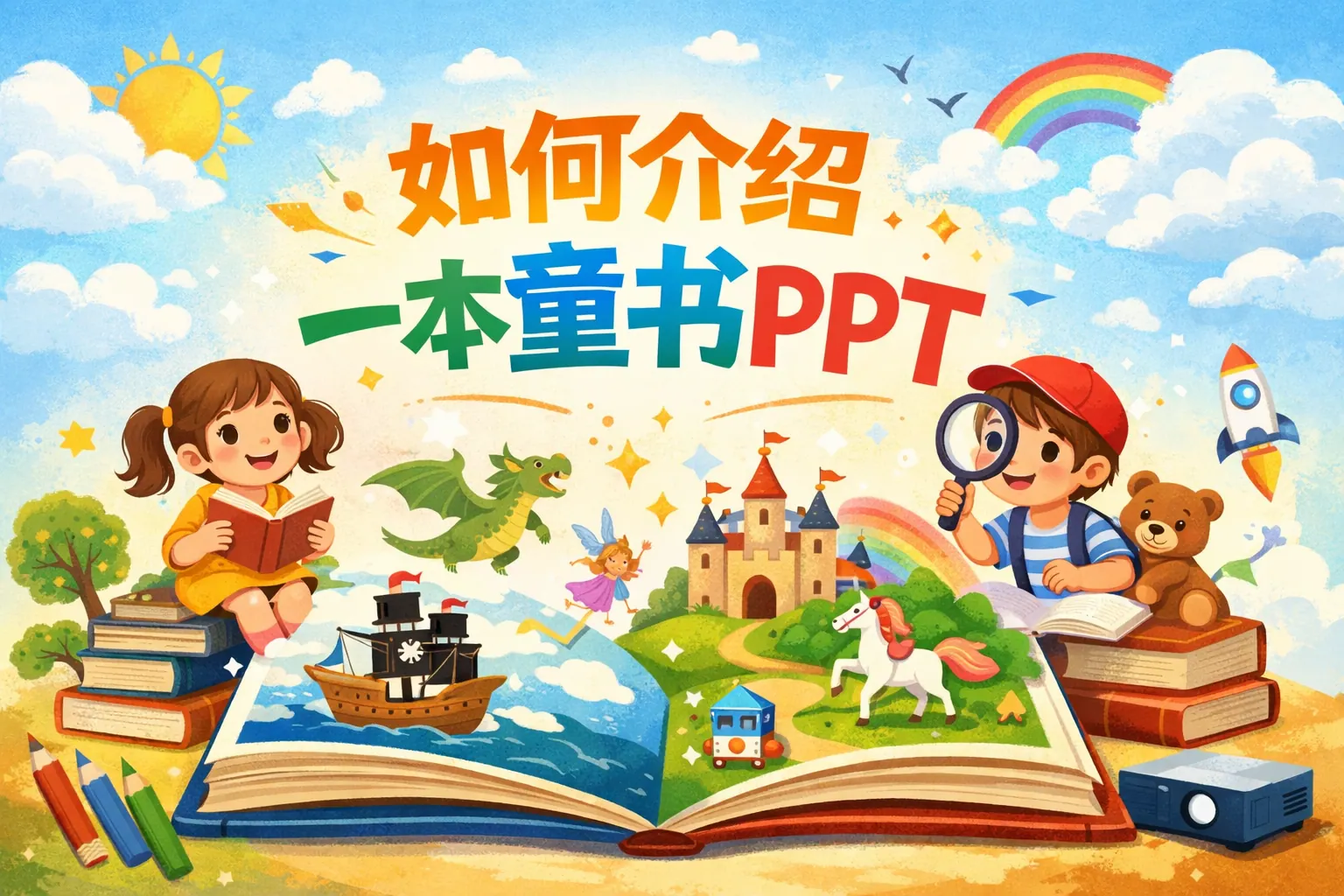 如何介绍一本童书ppt