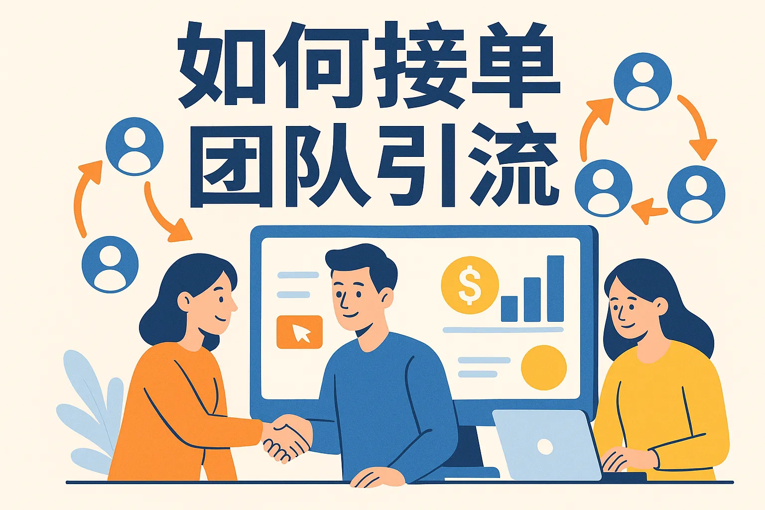 如何接单团队团队引流