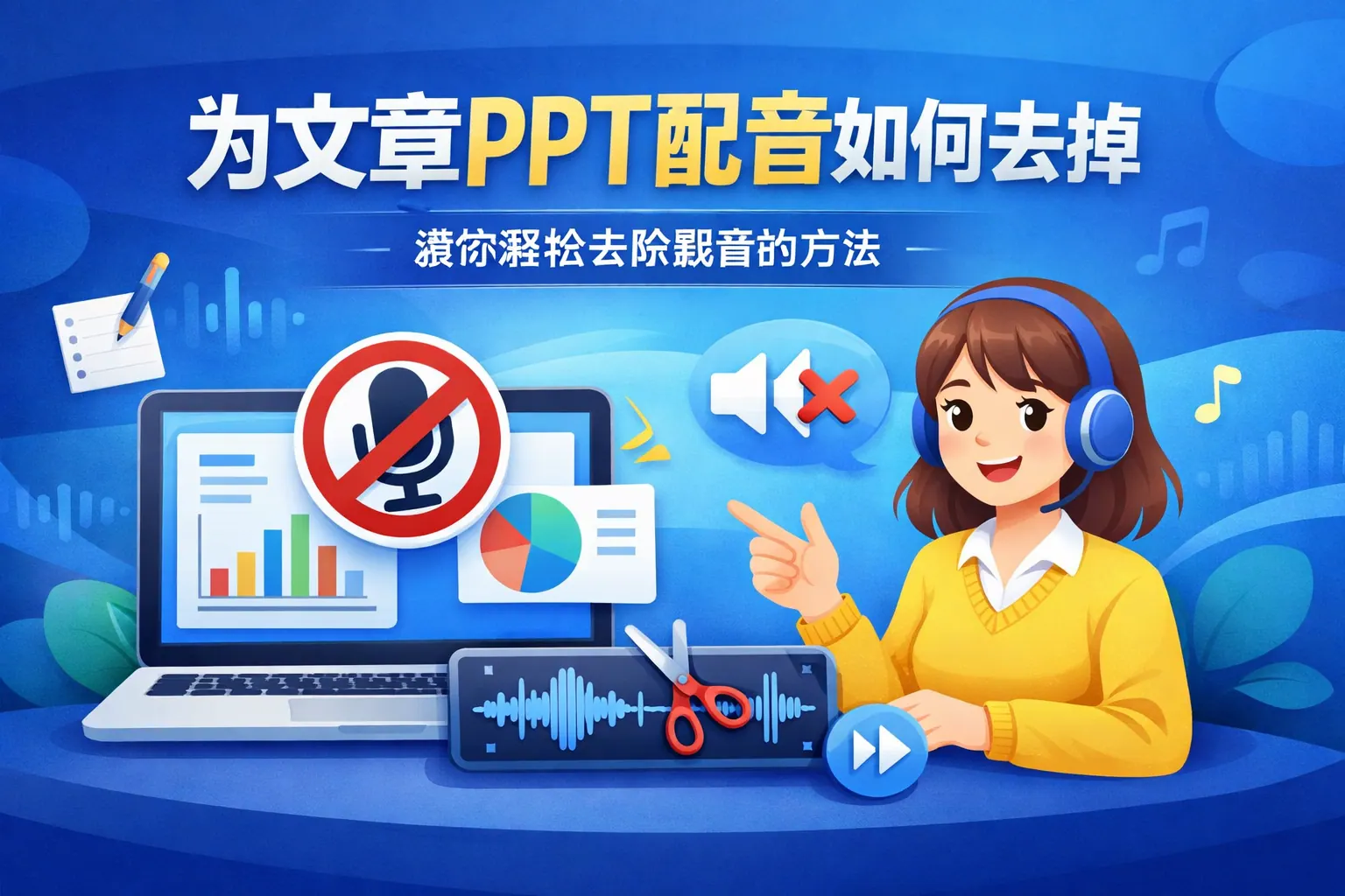 ppt配音如何去掉
