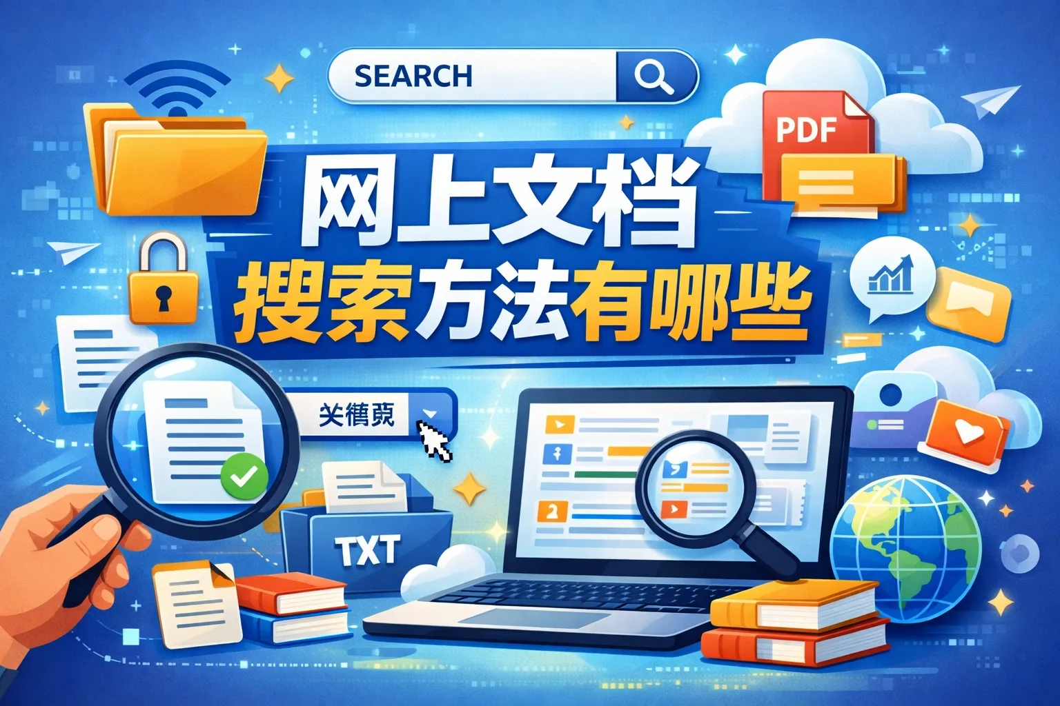 网上文档搜索方法有哪些
