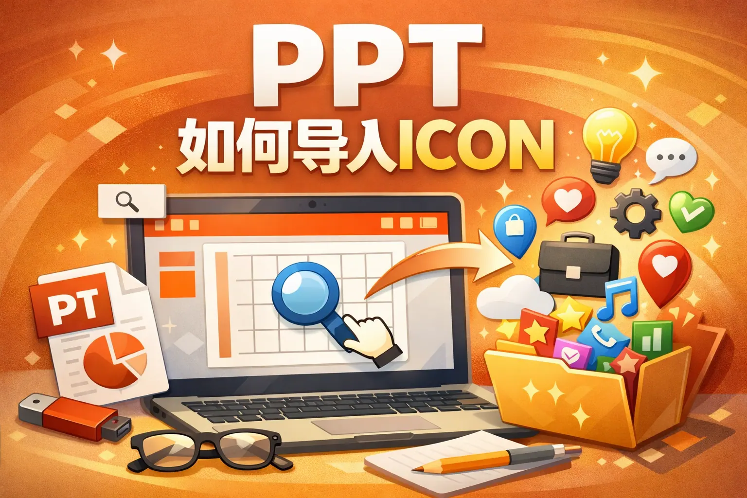 ppt如何导入icon
