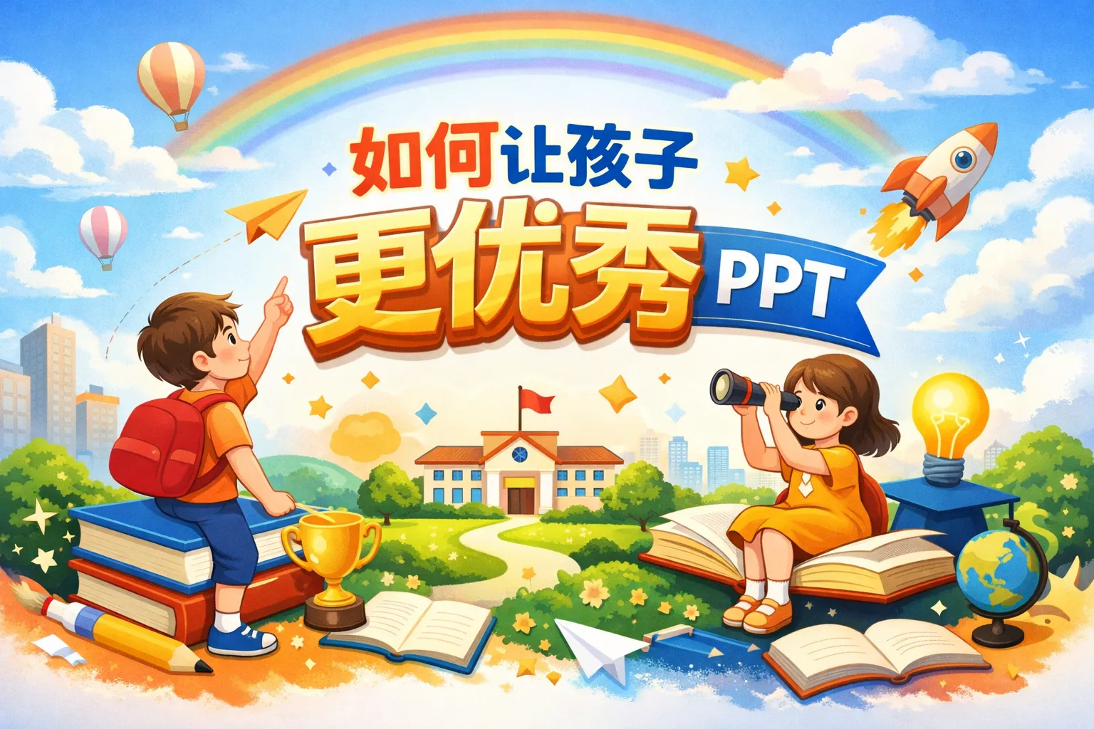 如何让孩子更优秀ppt