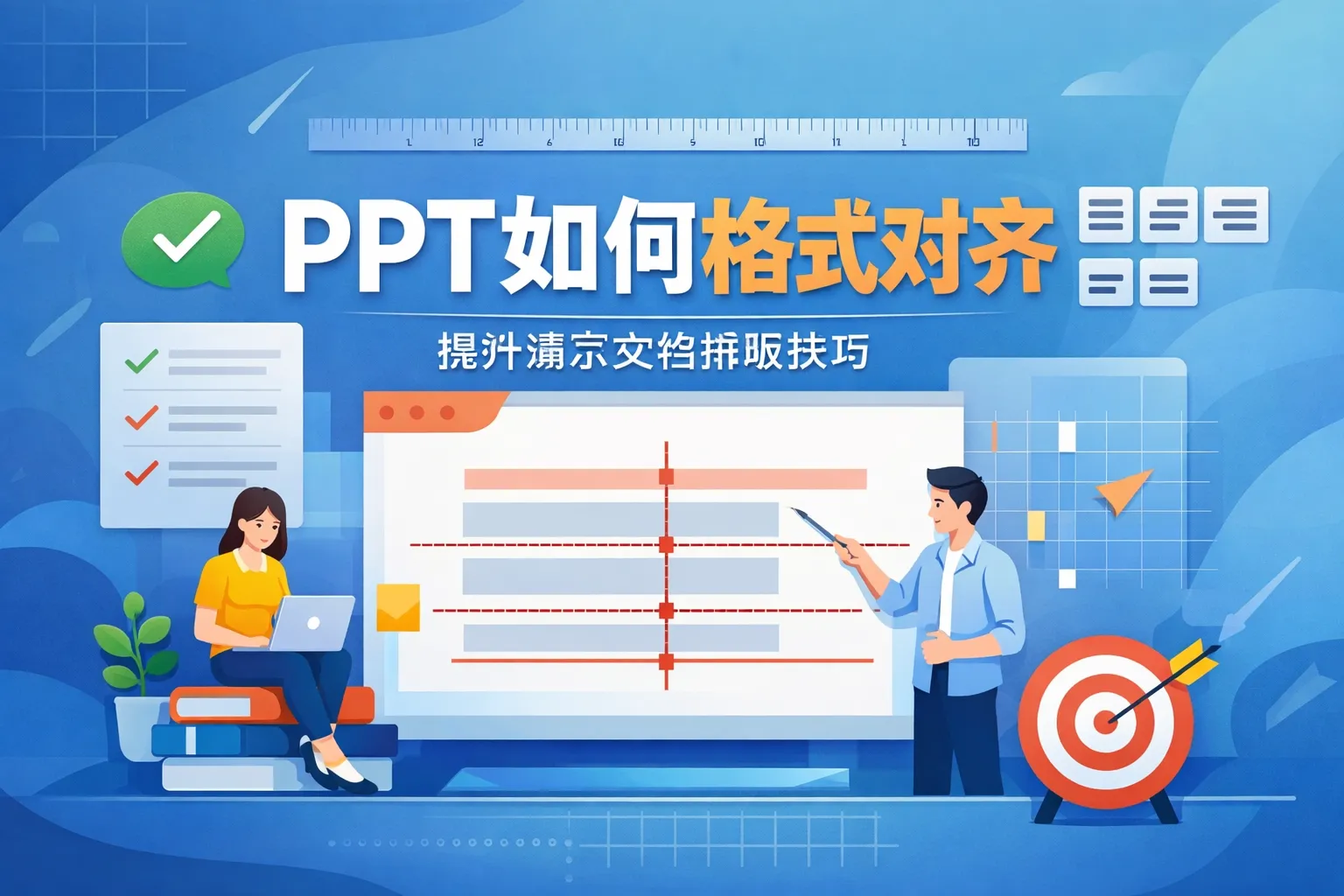 ppt如何格式对齐