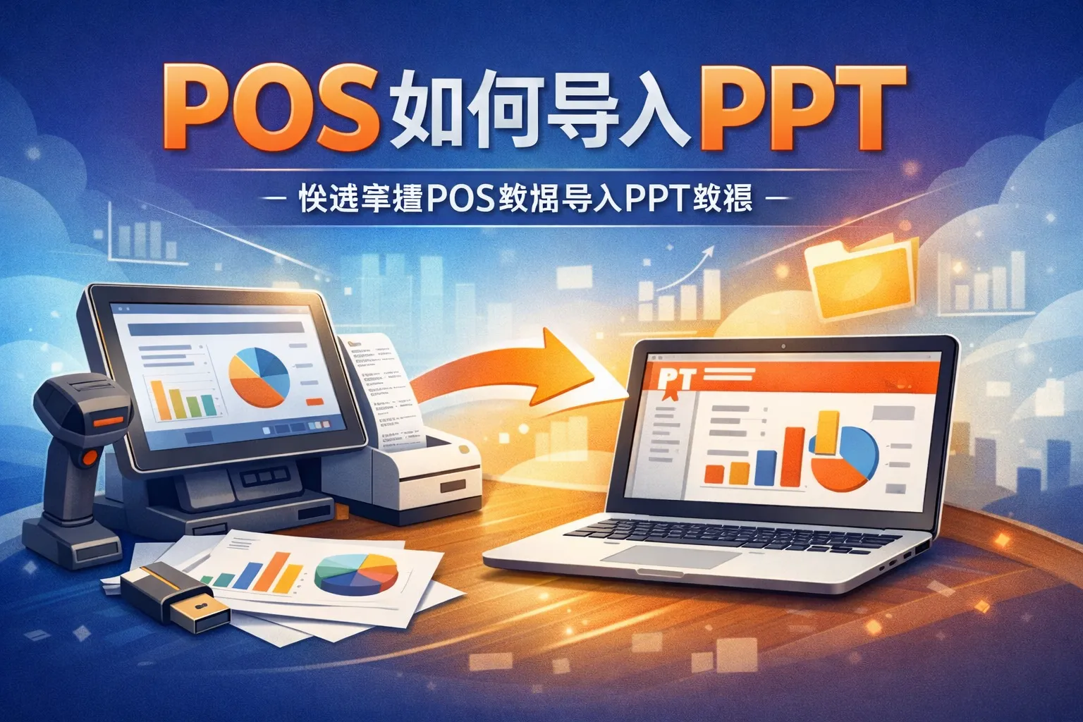 pos如何导入ppt