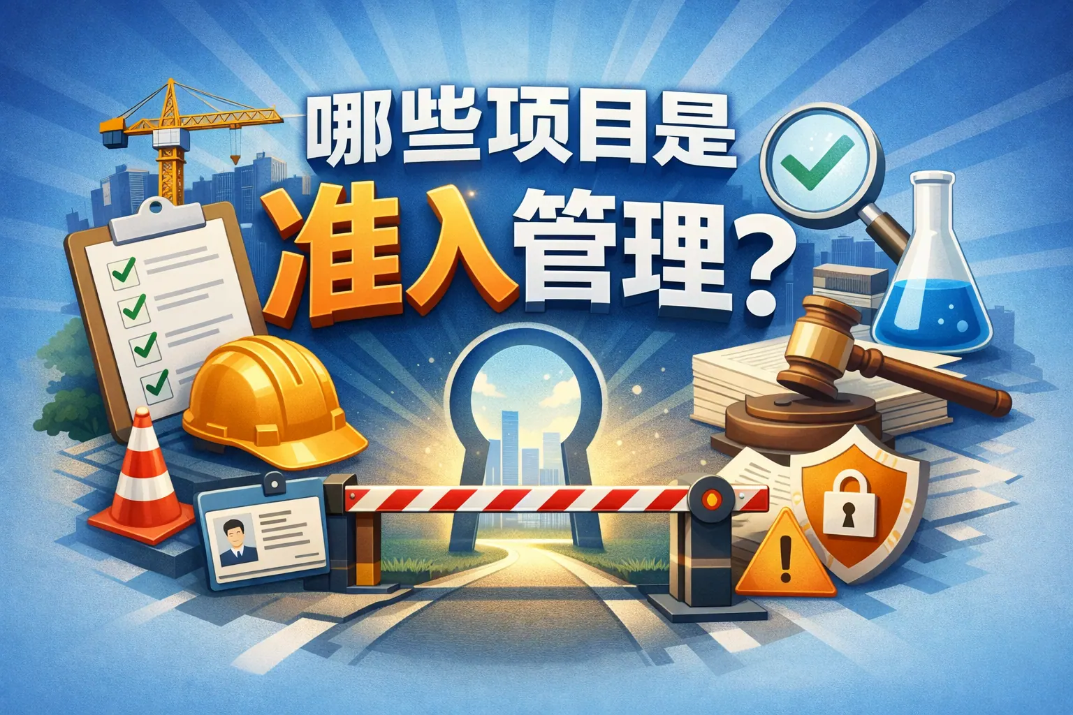 哪些项目是准入管理