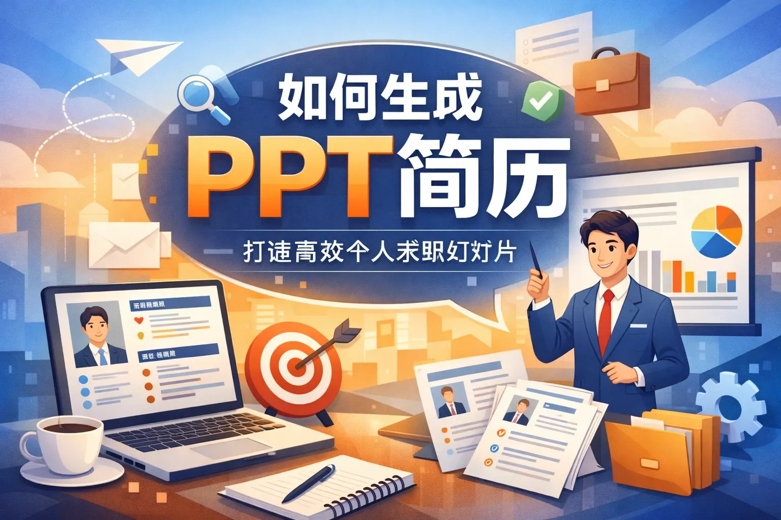 如何生成ppt简历