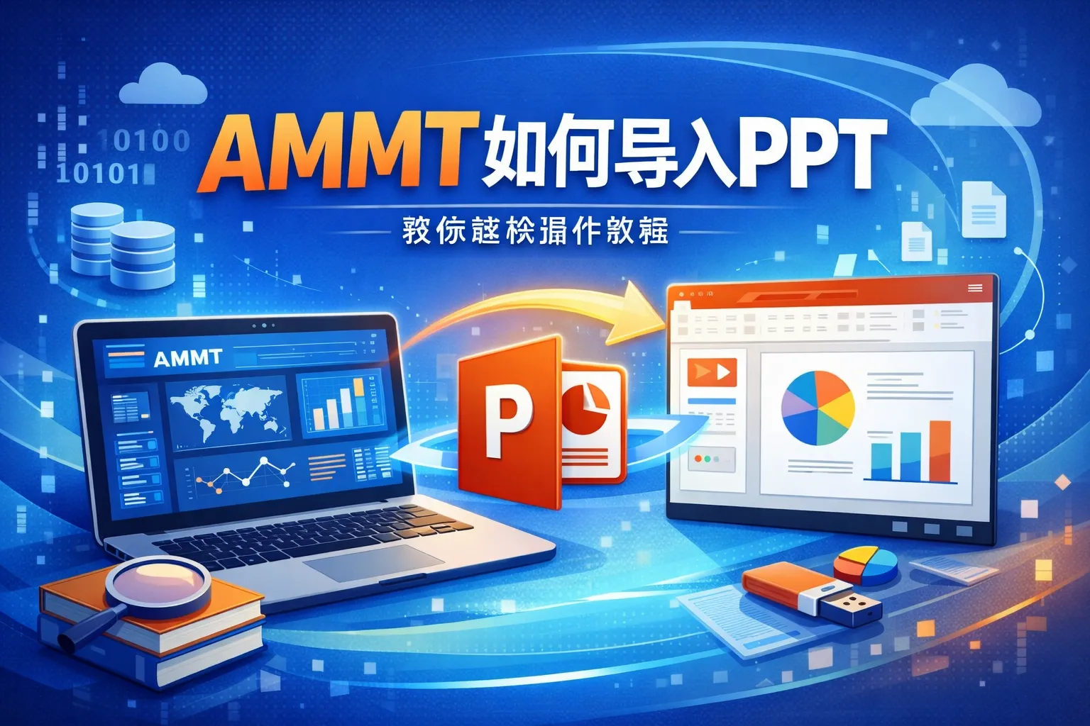 ammt如何导入ppt