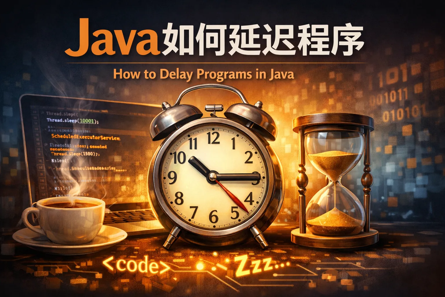 java如何延迟程序